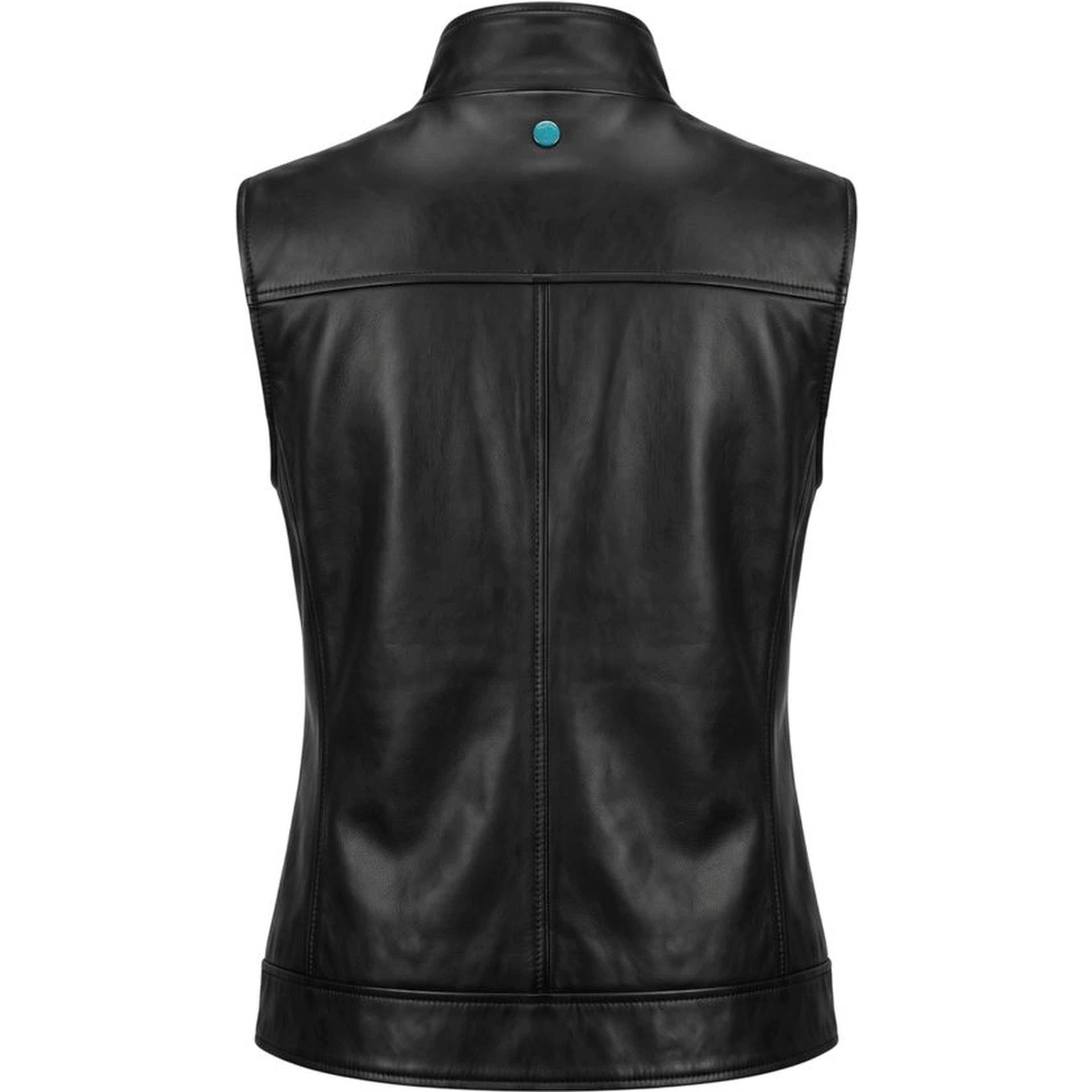 Black Polyester Women Jacket