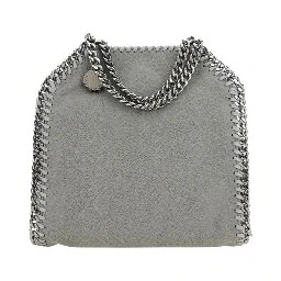 Gray Polyester Handbag