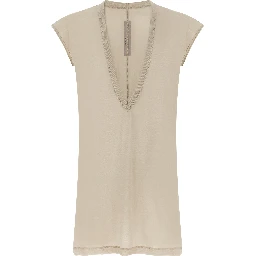 Beige Cotton T-Shirt