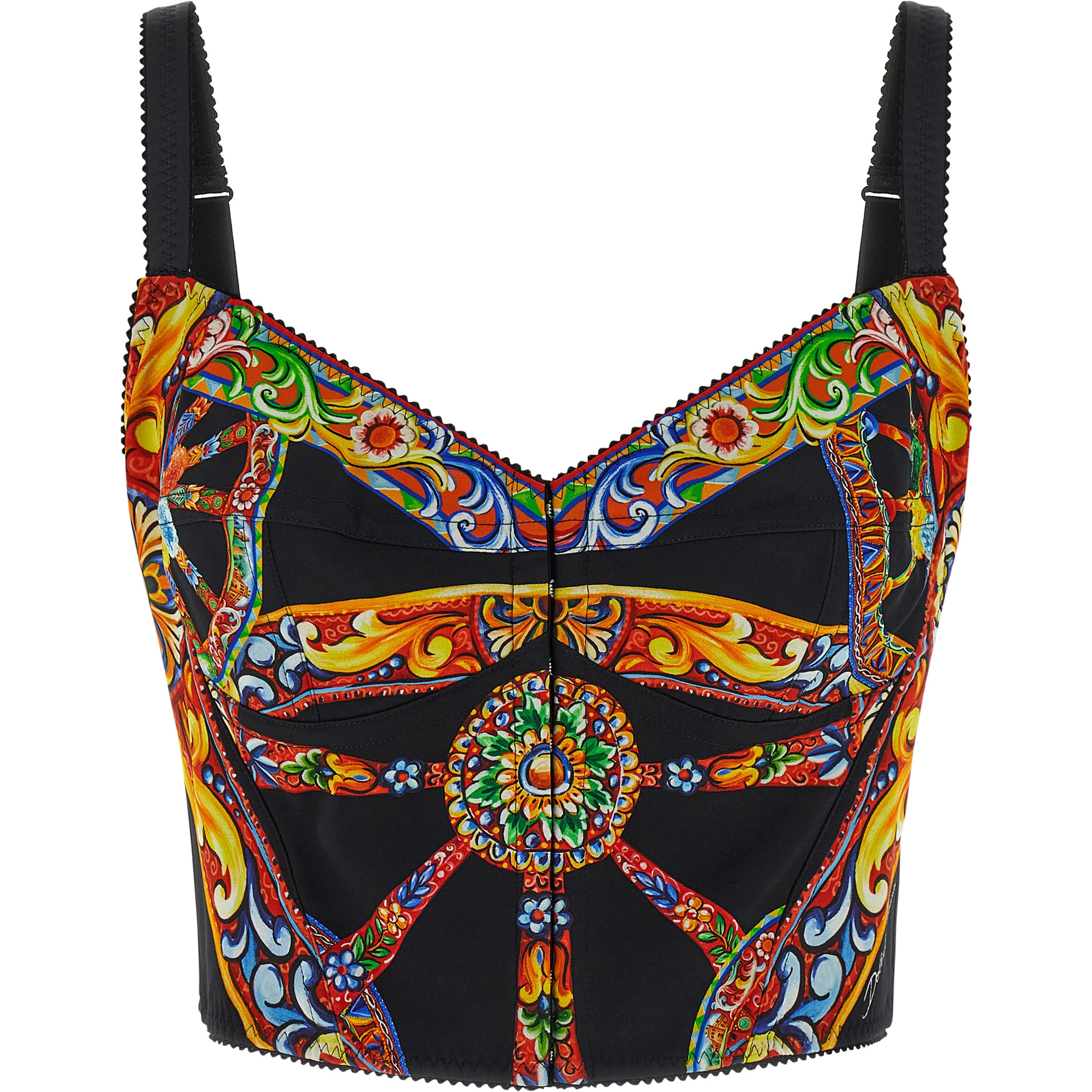 Multicolor Silk Tank Tops