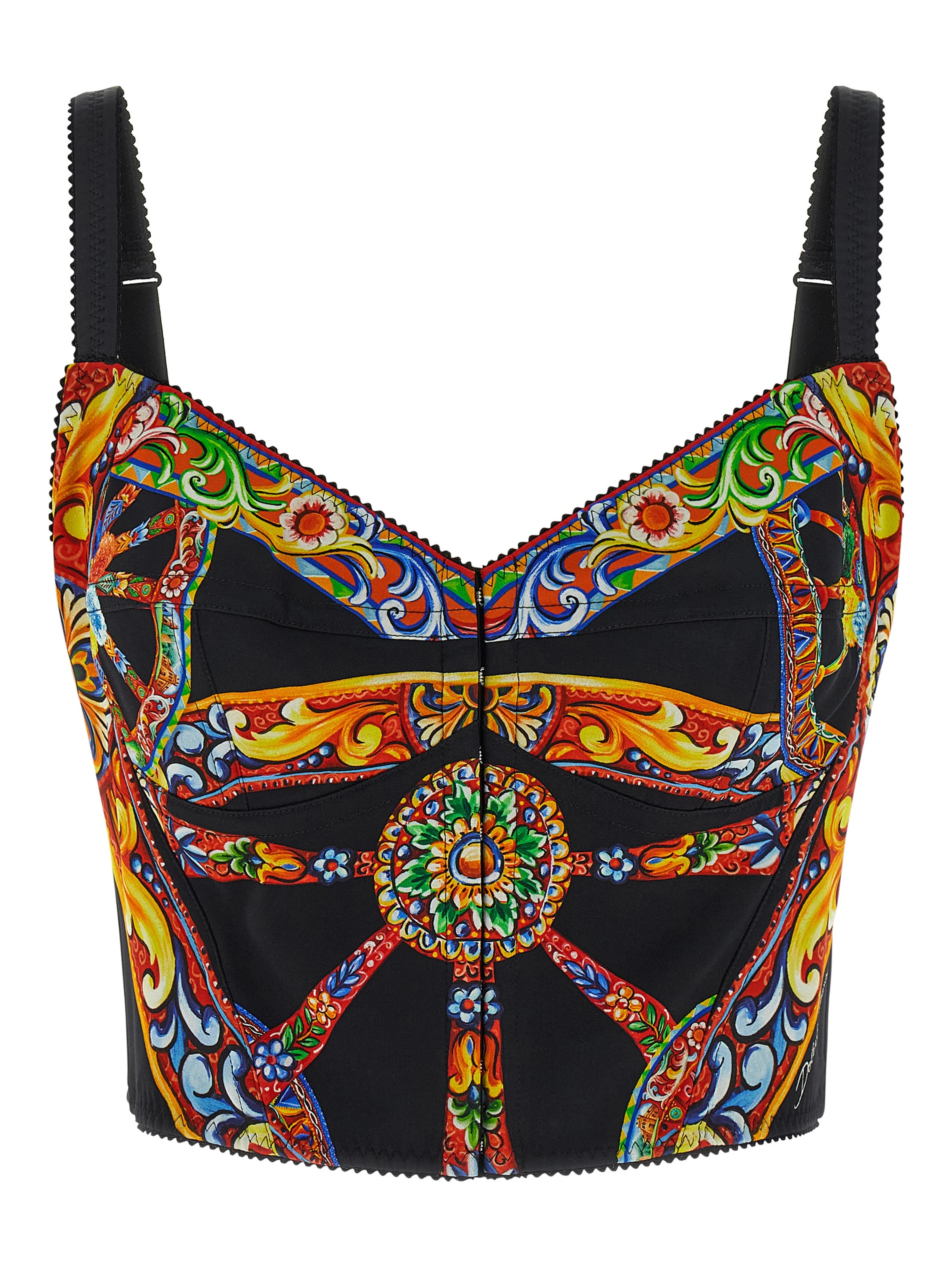 Multicolor Silk Tank Tops