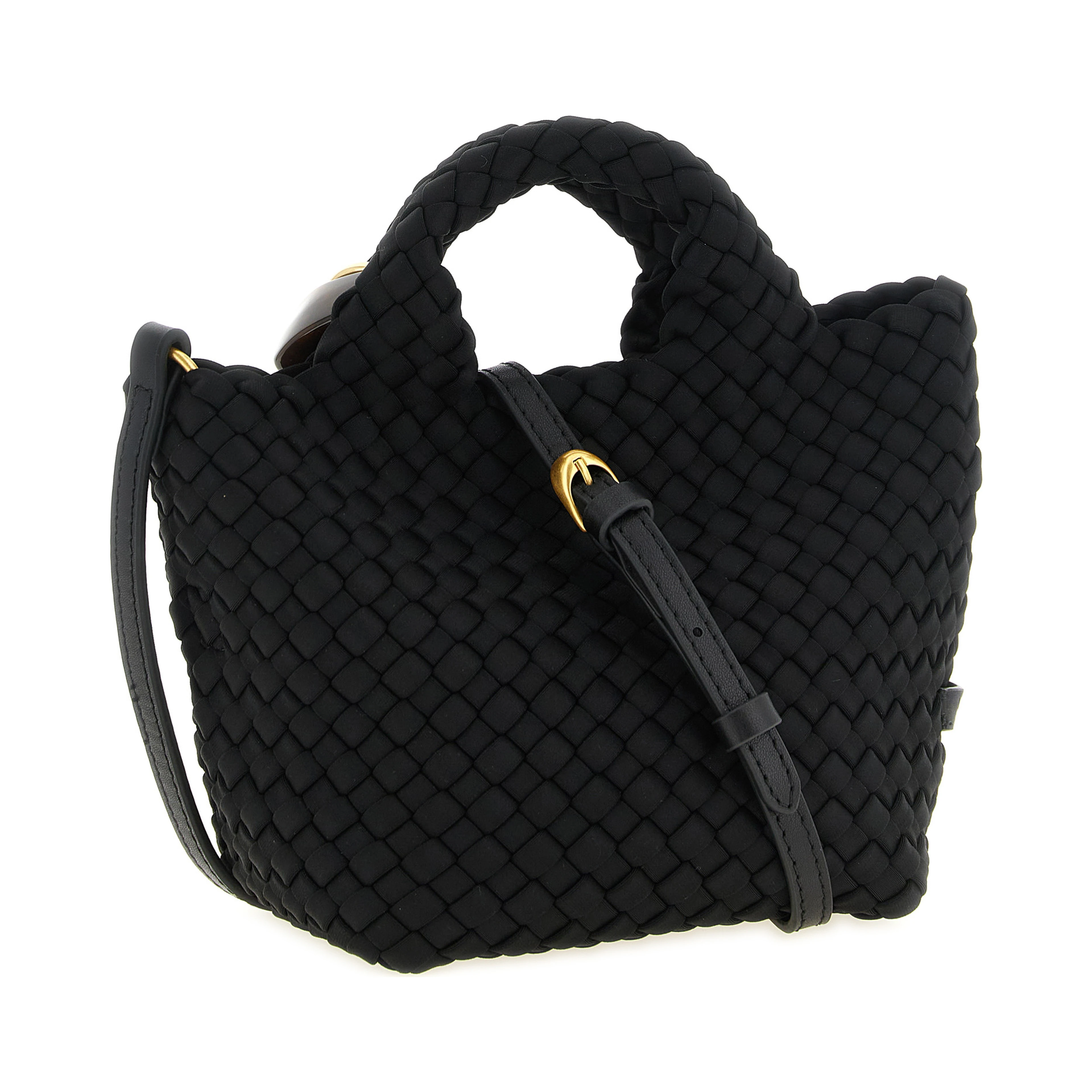 Black Nylon Handbag