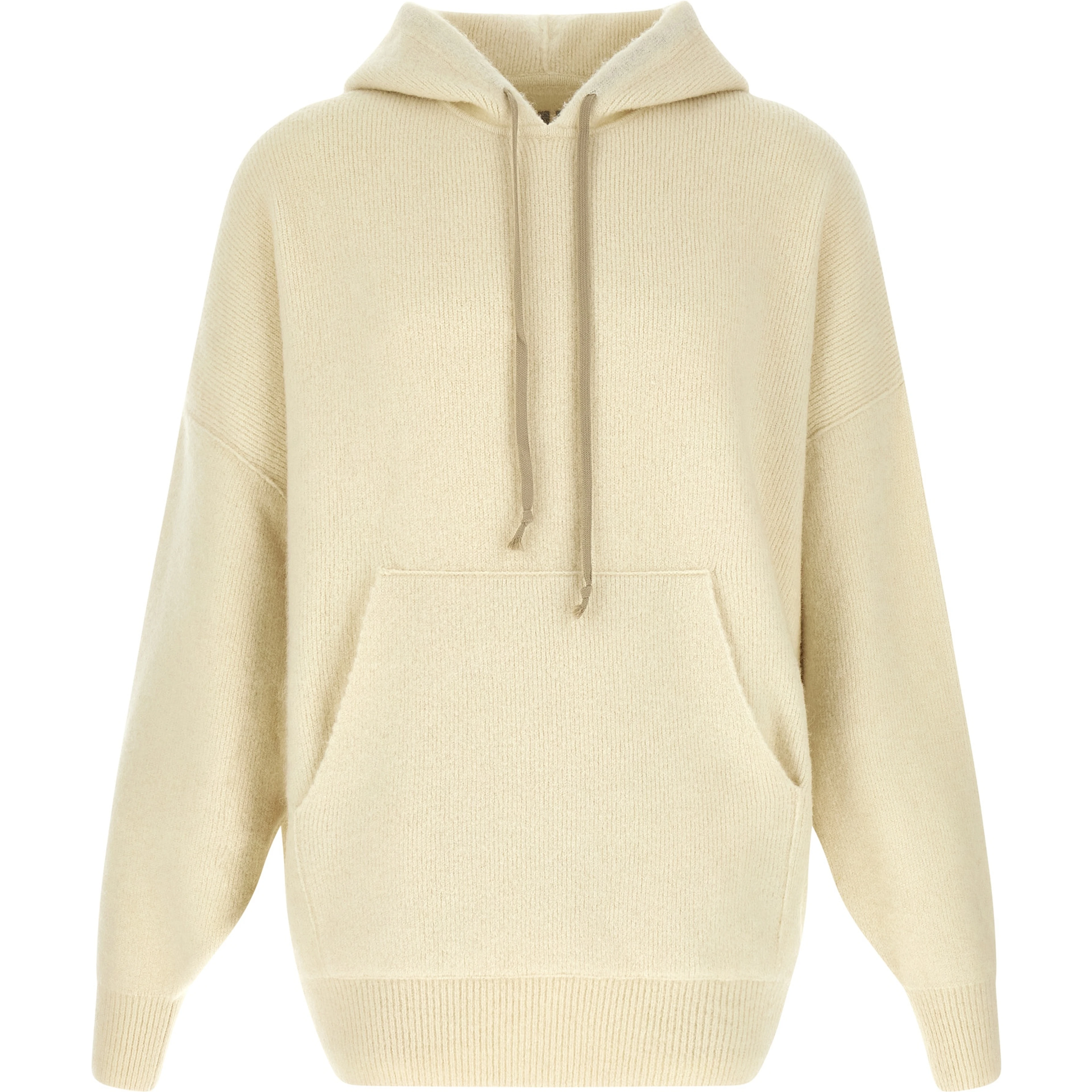 White Marabou Sweatshirt