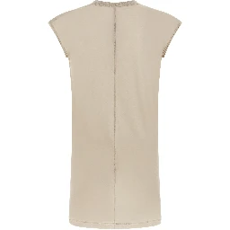 Beige Cotton T-Shirt