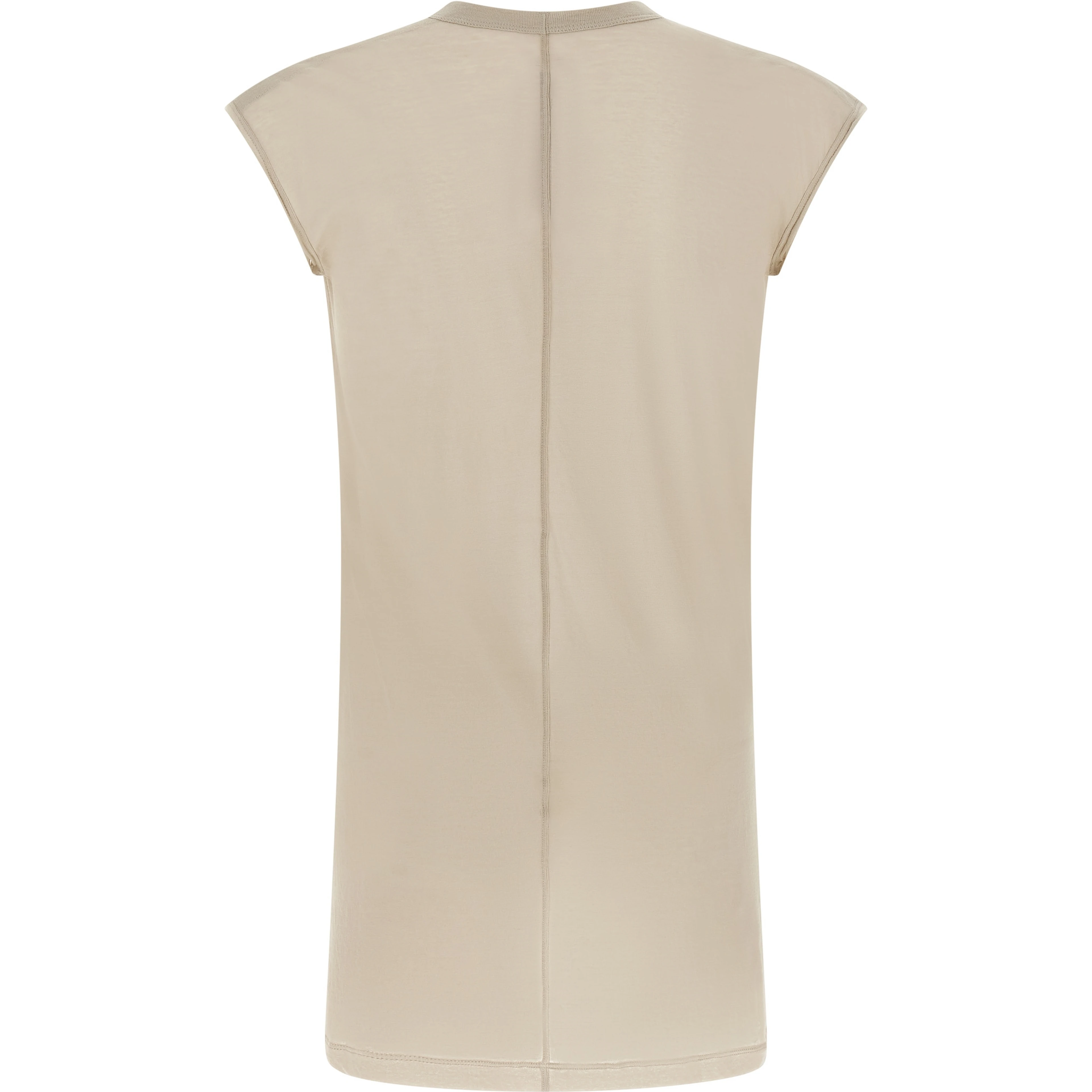 Beige Cotton T-Shirt