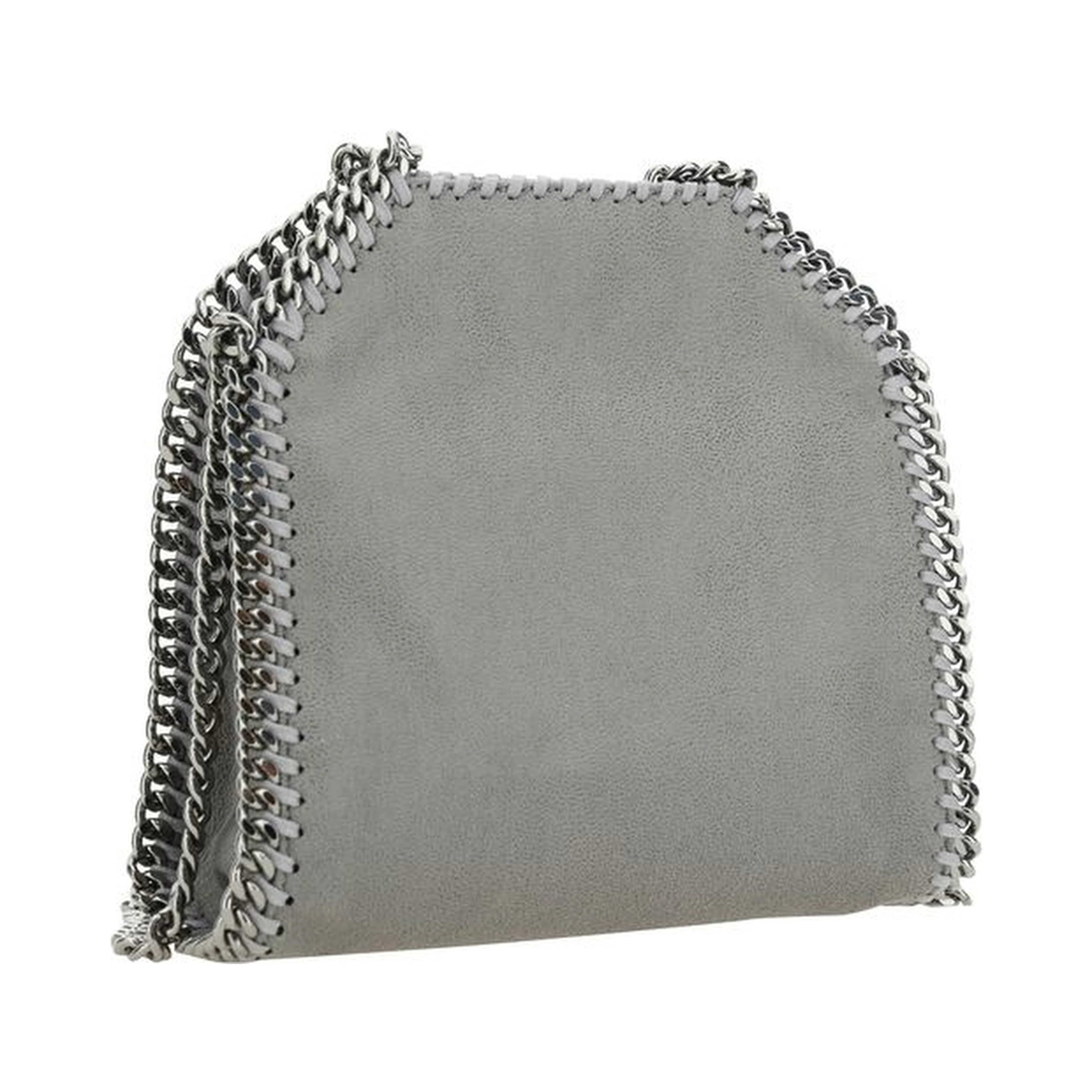 Gray Polyester Handbag