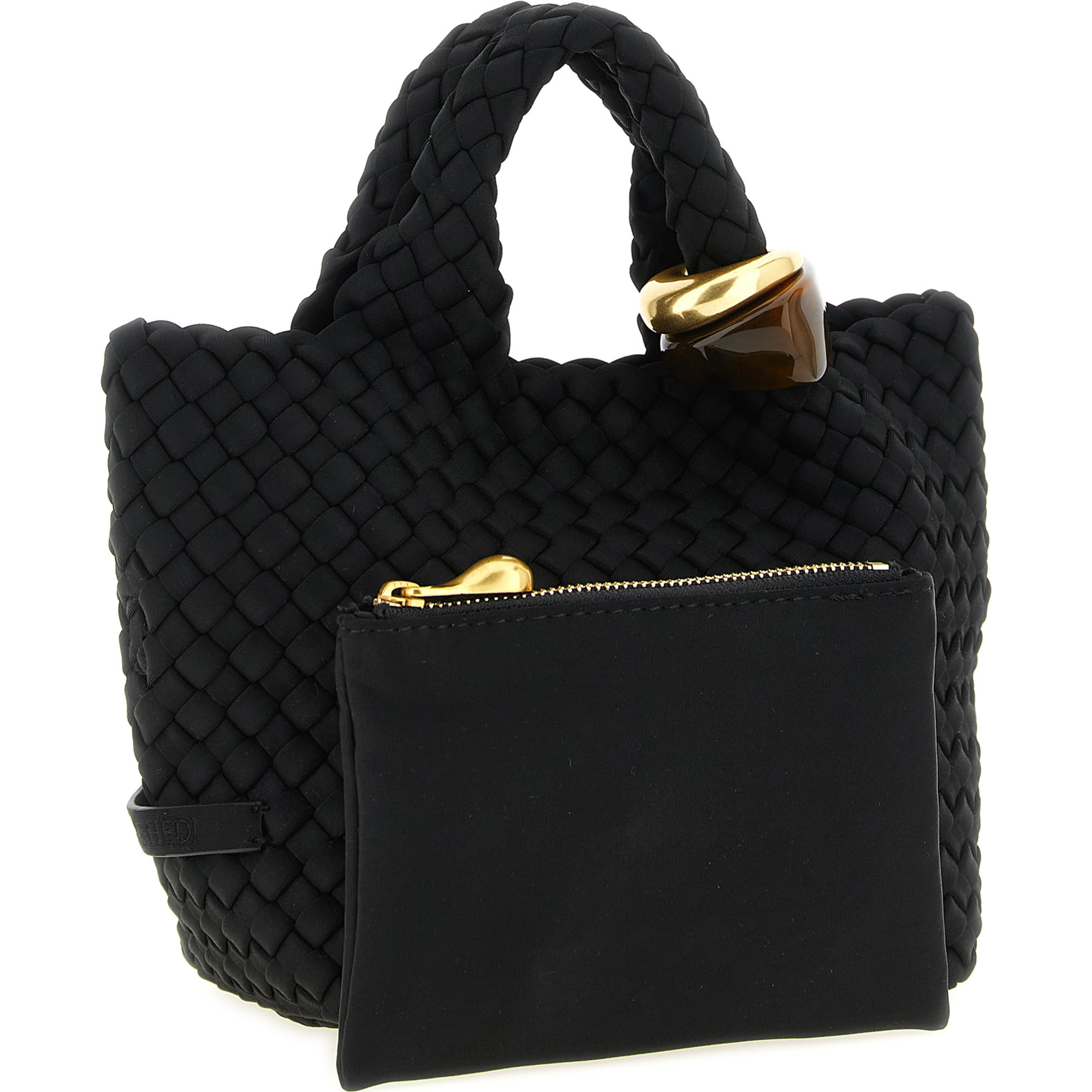 Black Nylon Handbag