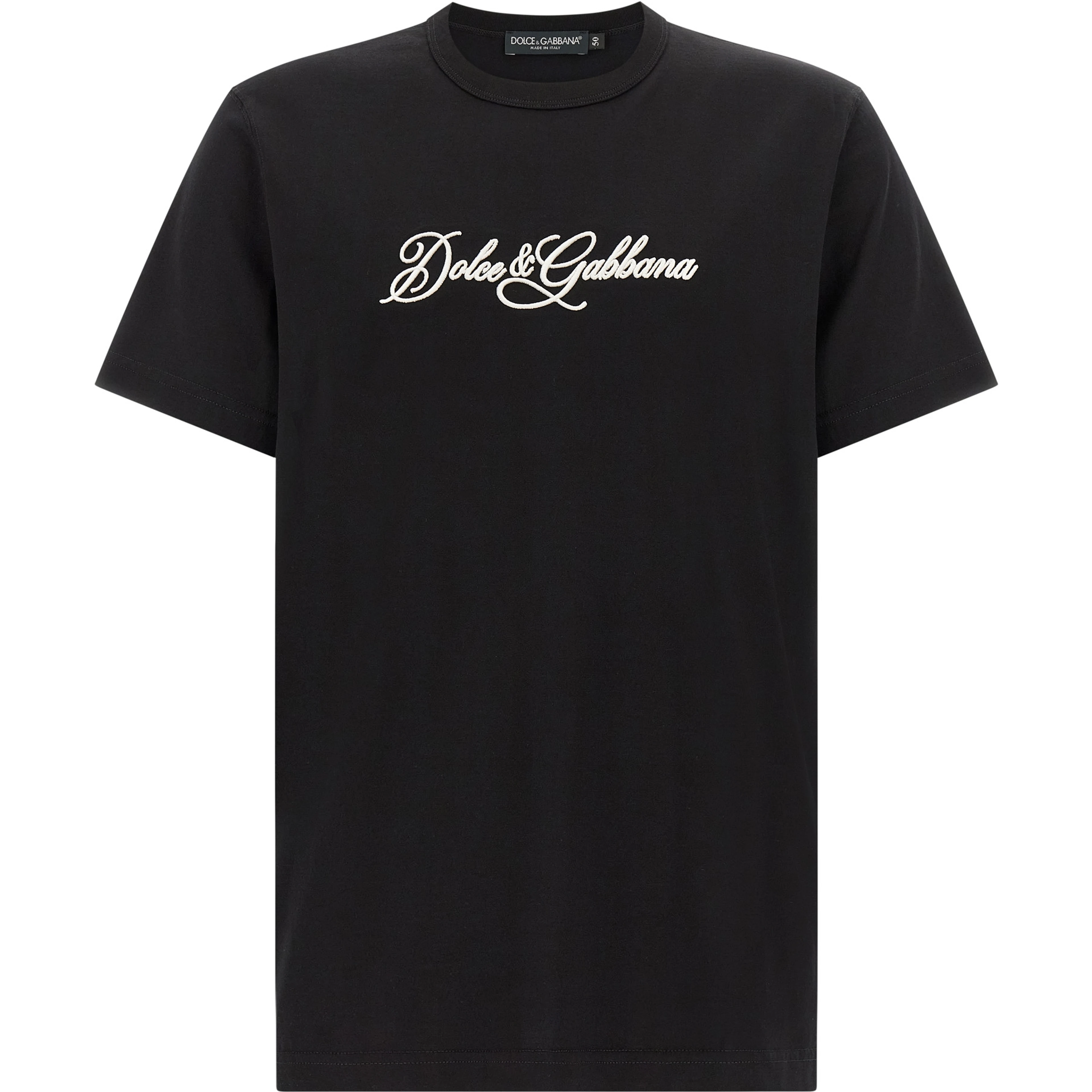 Black Cotton T-Shirt