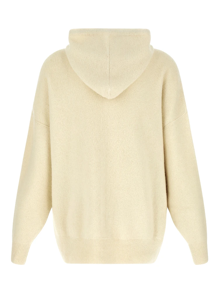 White Marabou Sweatshirt alternative