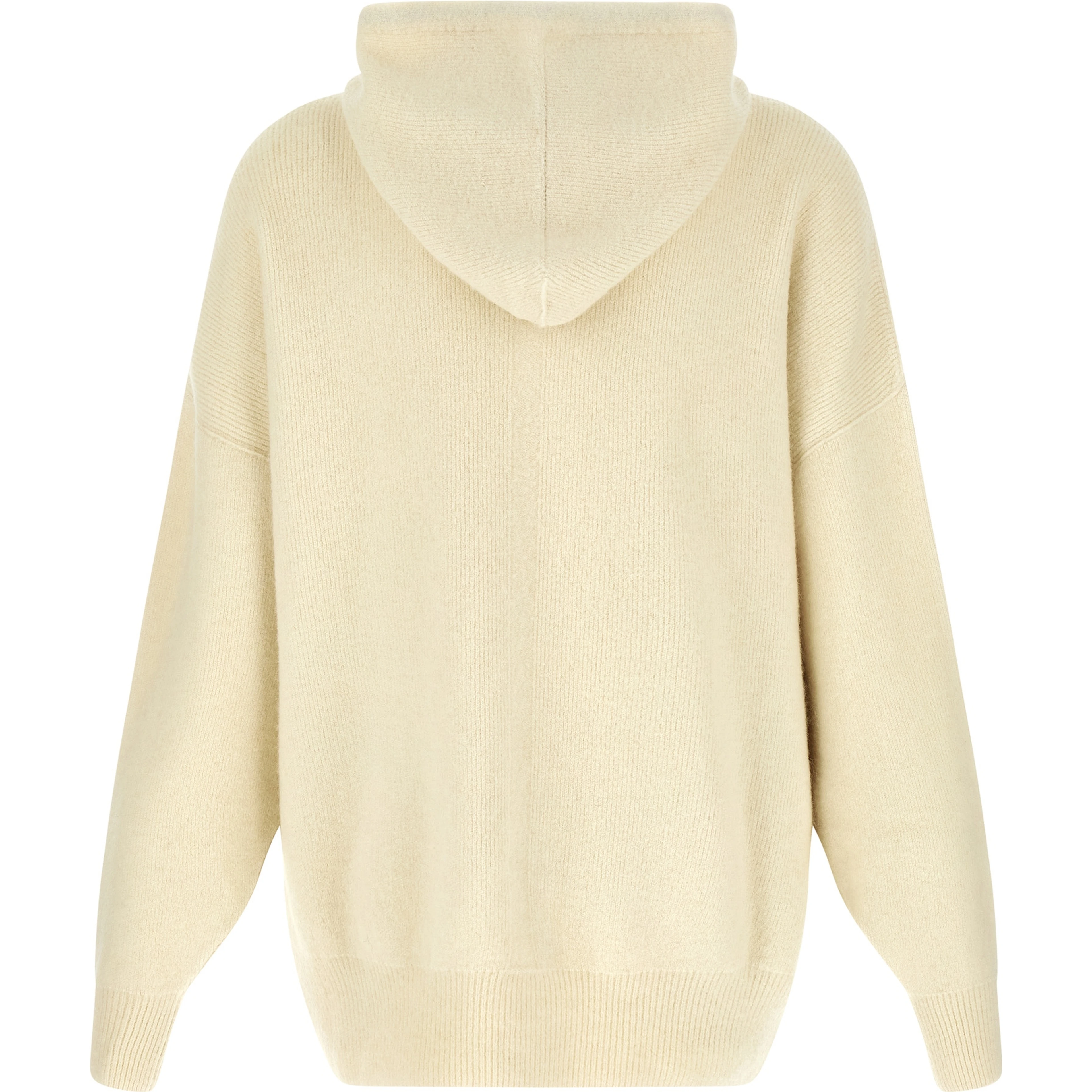 White Marabou Sweatshirt