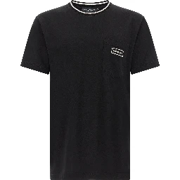 Black Cotton T-Shirt
