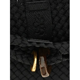 Black Nylon Handbag