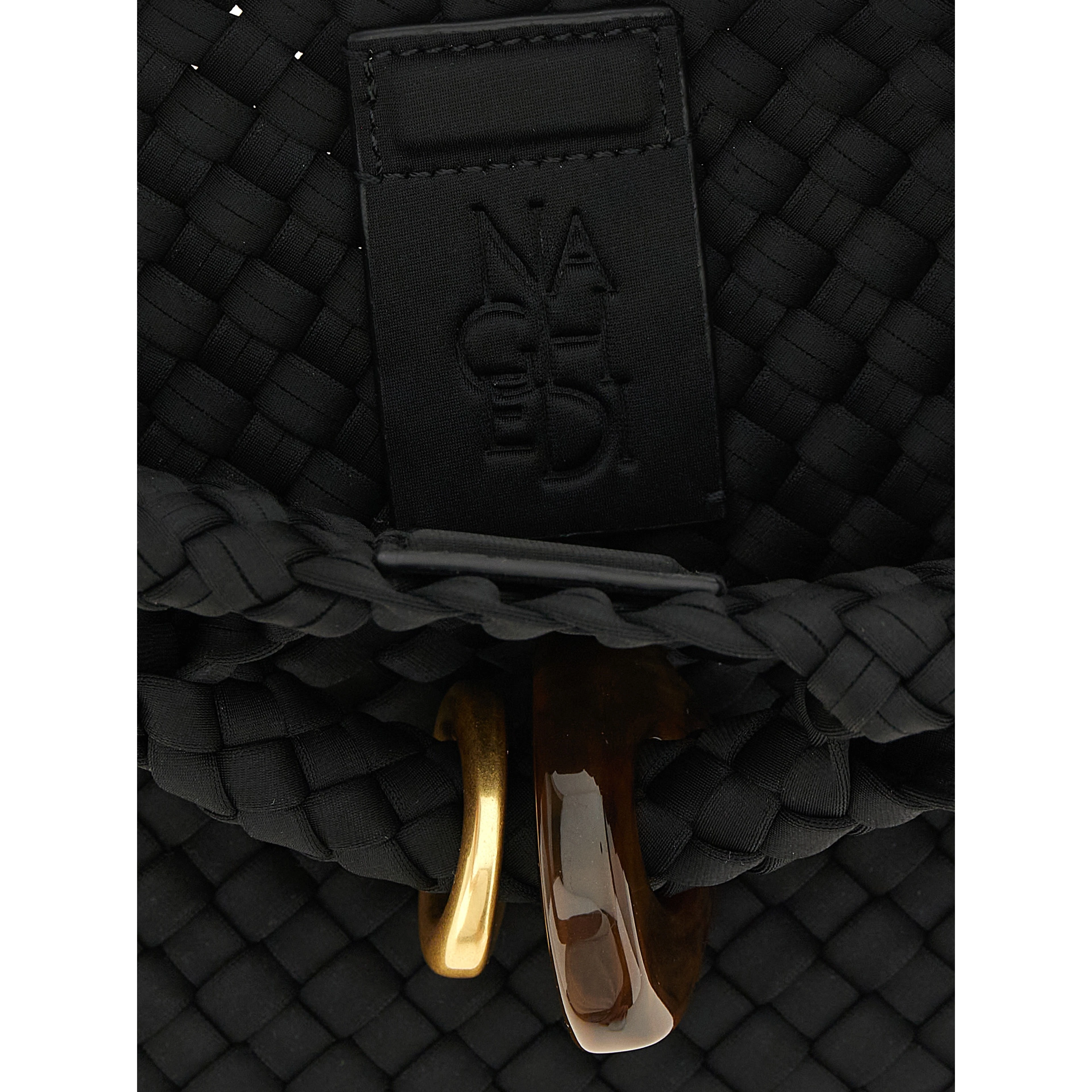Black Nylon Handbag