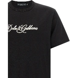Black Cotton T-Shirt