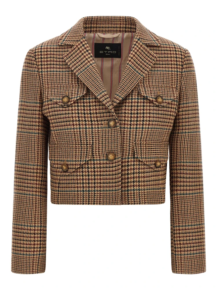 Brown Wool Blazer