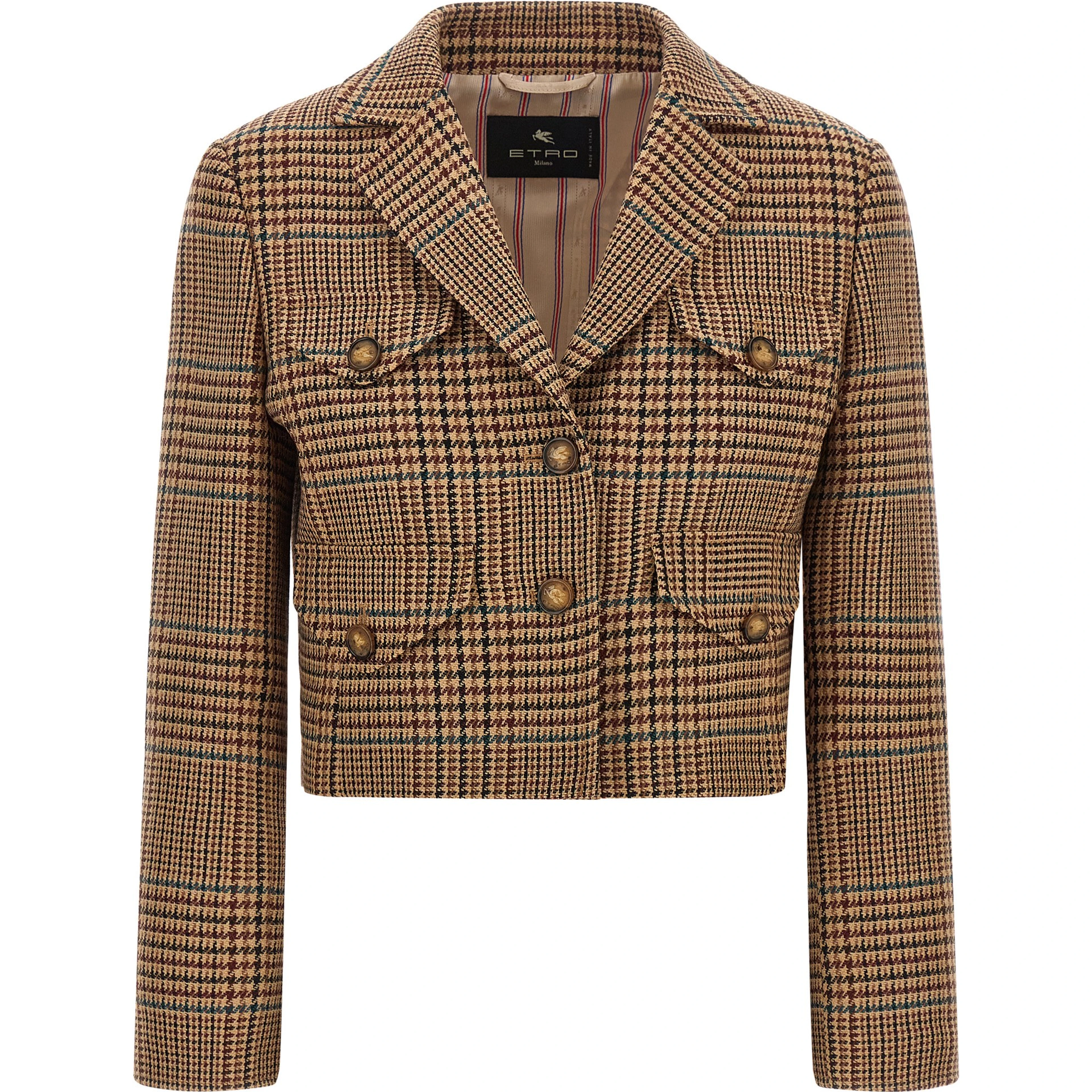 Brown Wool Blazer