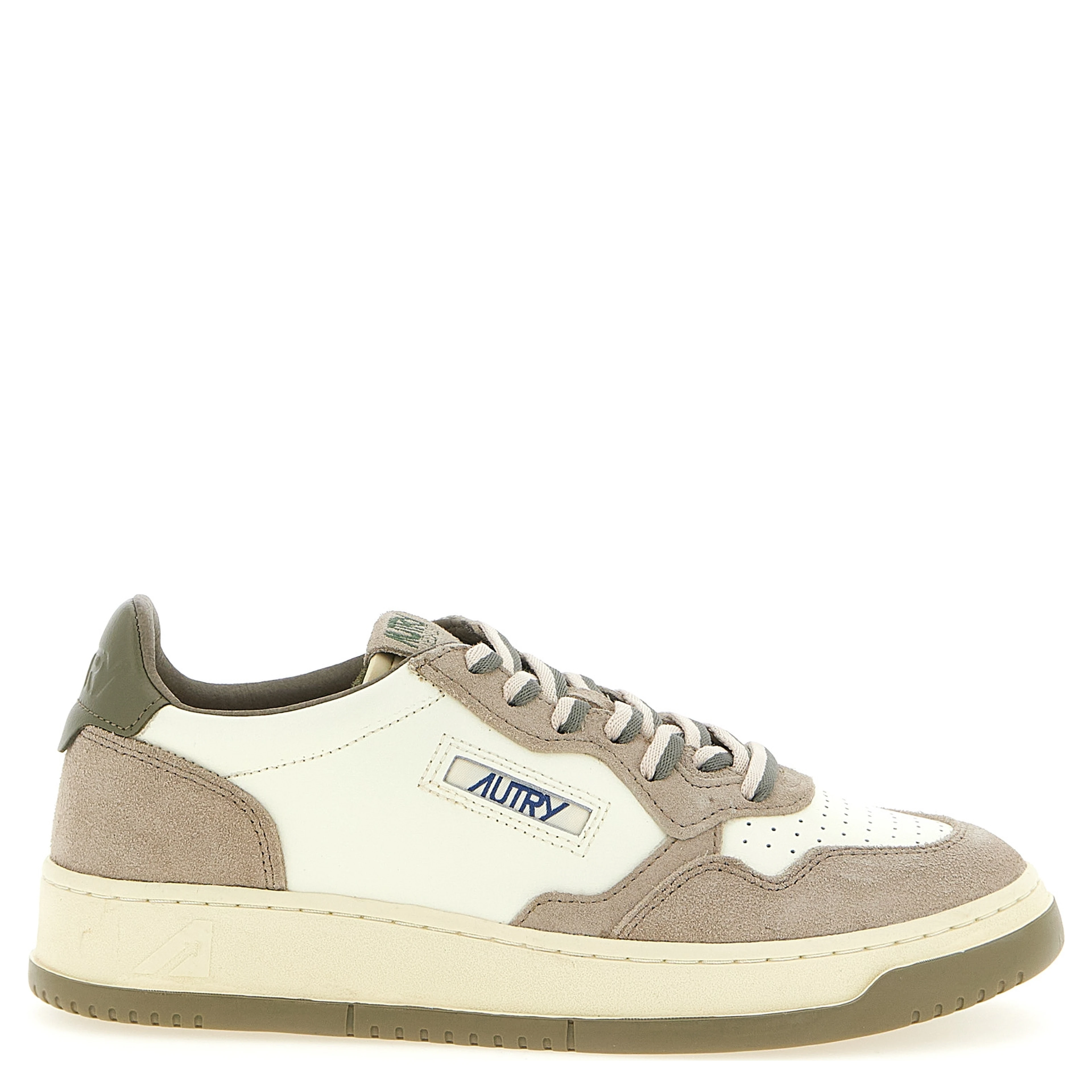 Multicolor Cowhide Athletic Sneakers