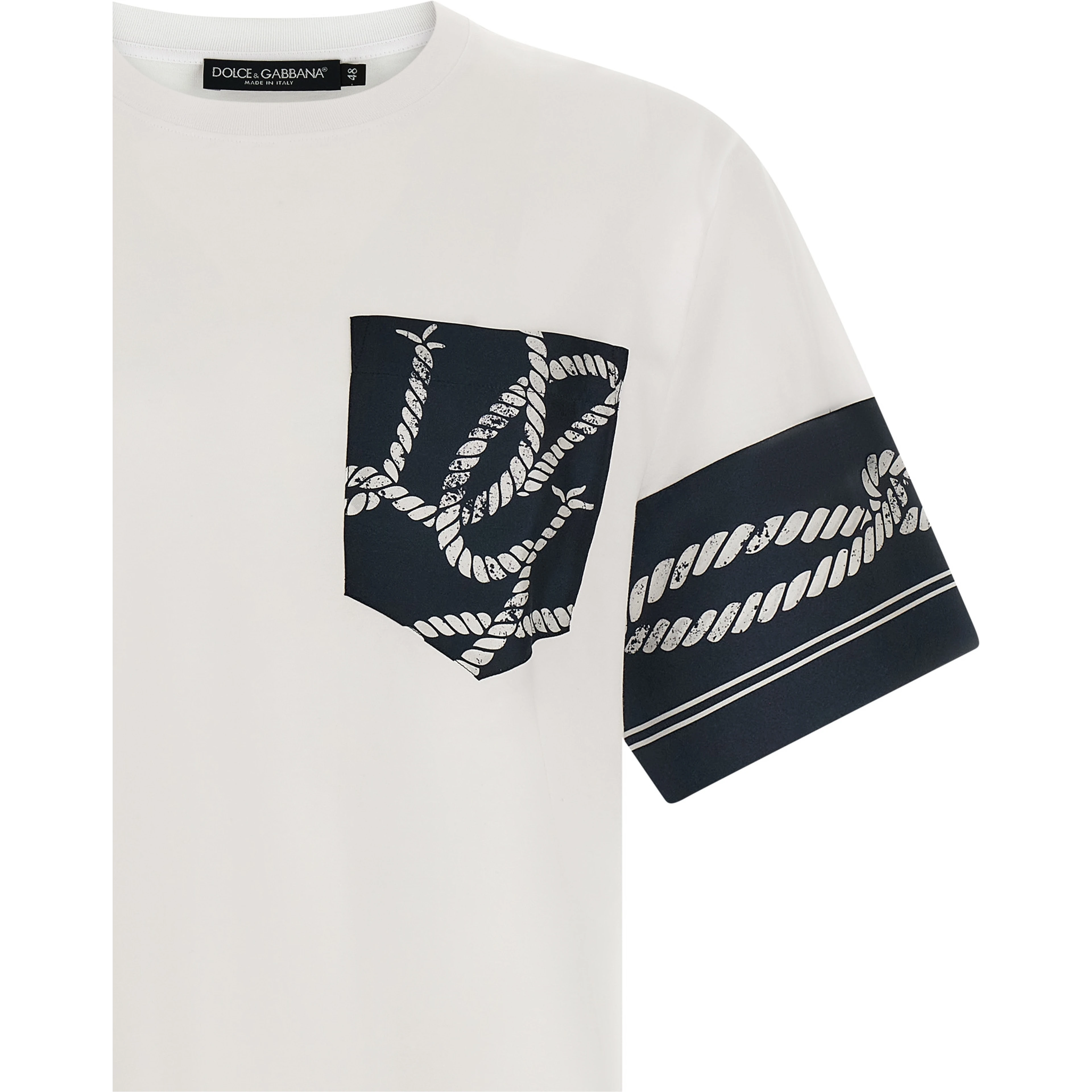 Blue Cotton T-Shirt