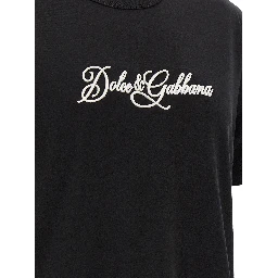 Black Cotton T-Shirt