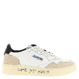 Multicolor Cowhide Athletic Sneakers