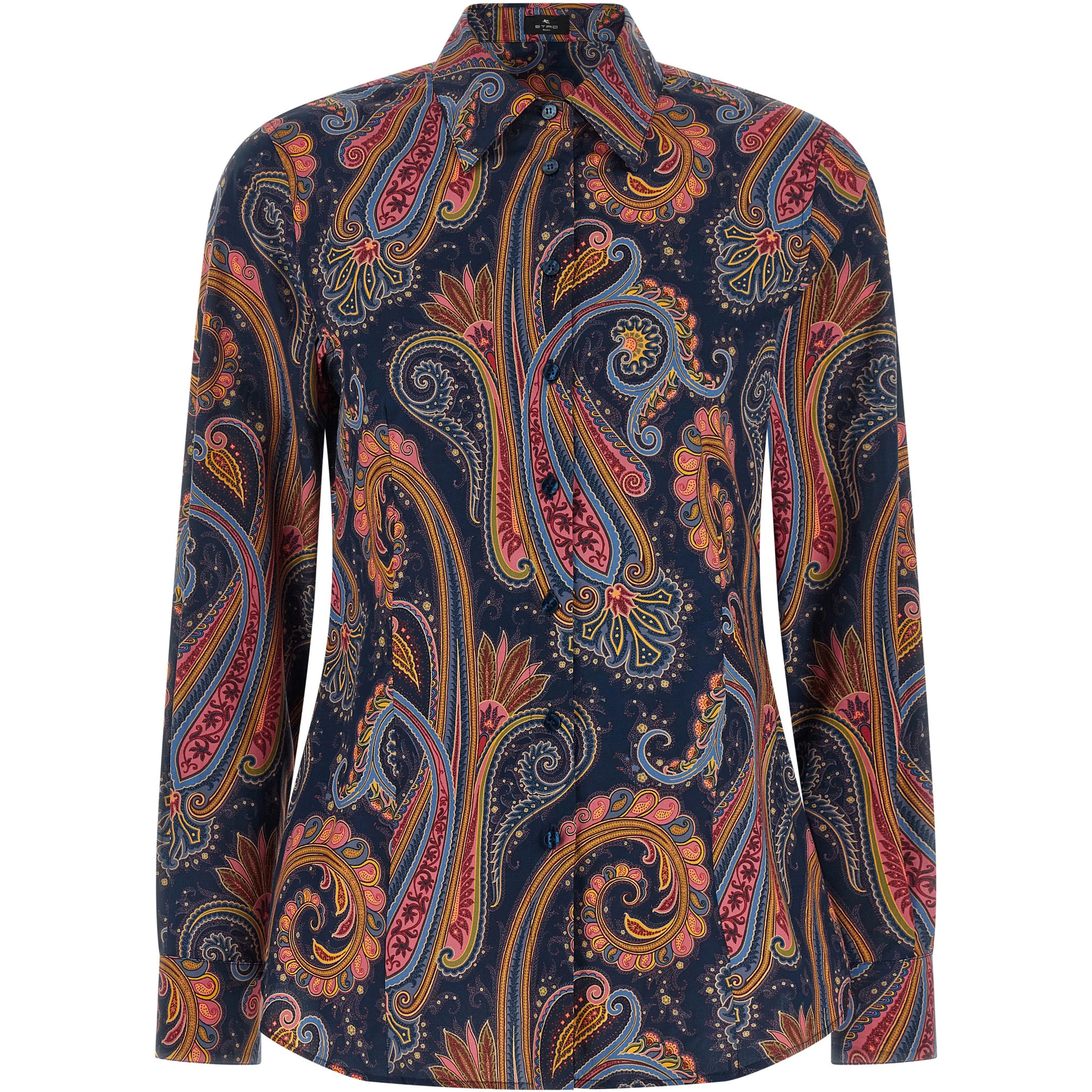 Blue Cotton Blouse