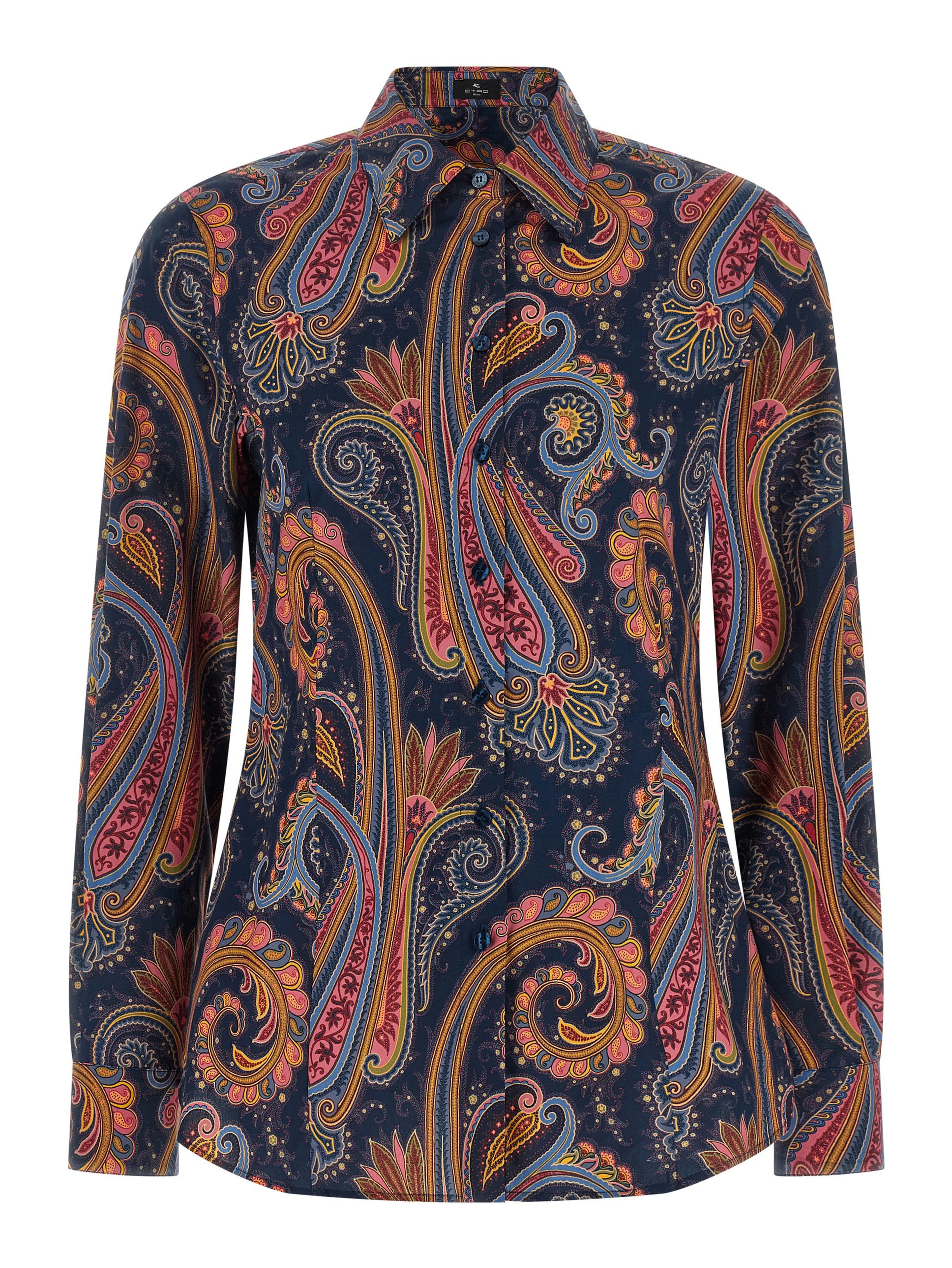Blue Cotton Blouse
