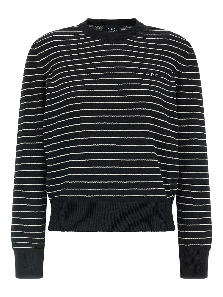 Bicolor Cotton Cardigan