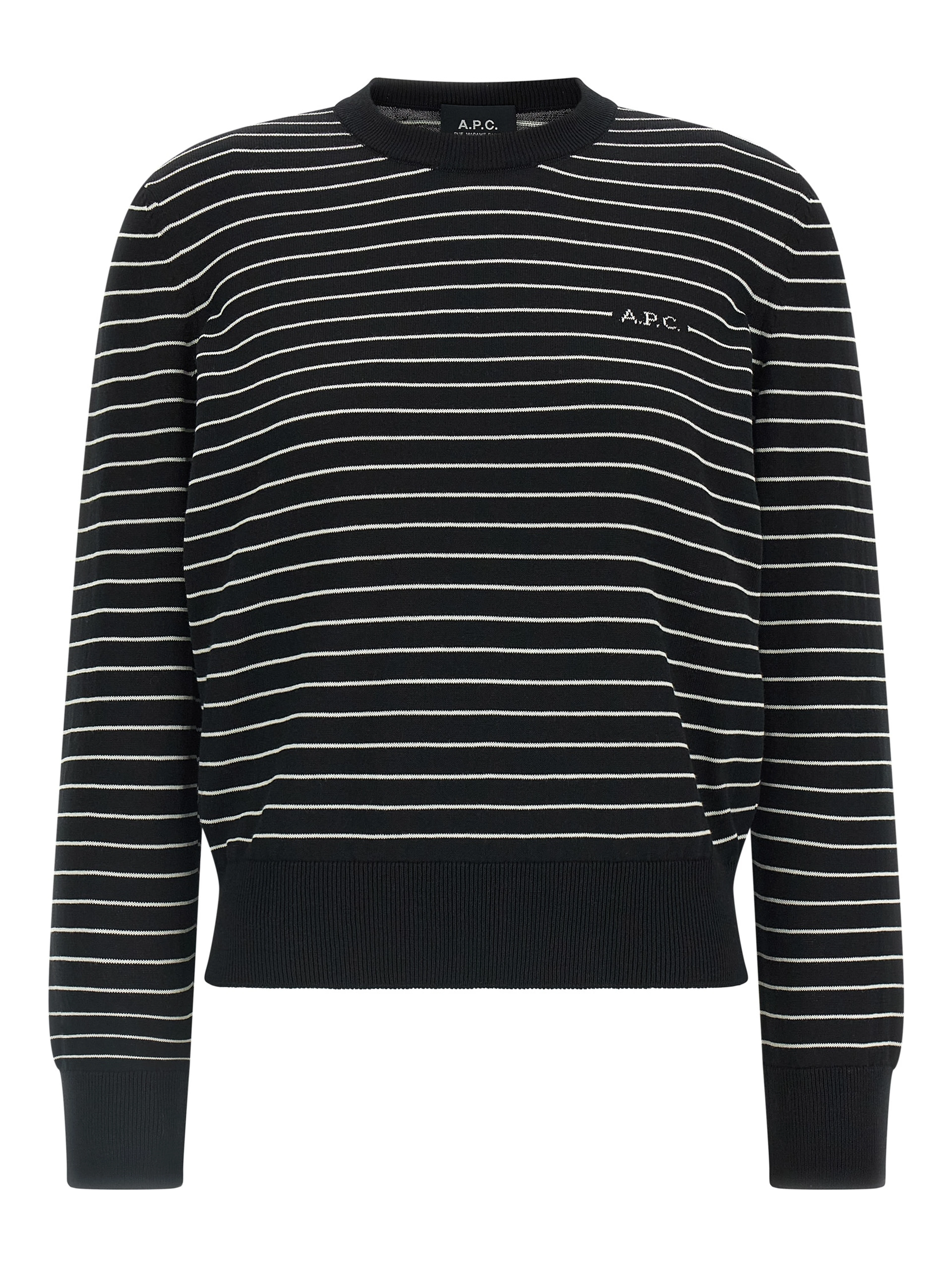 Bicolor Cotton Cardigan