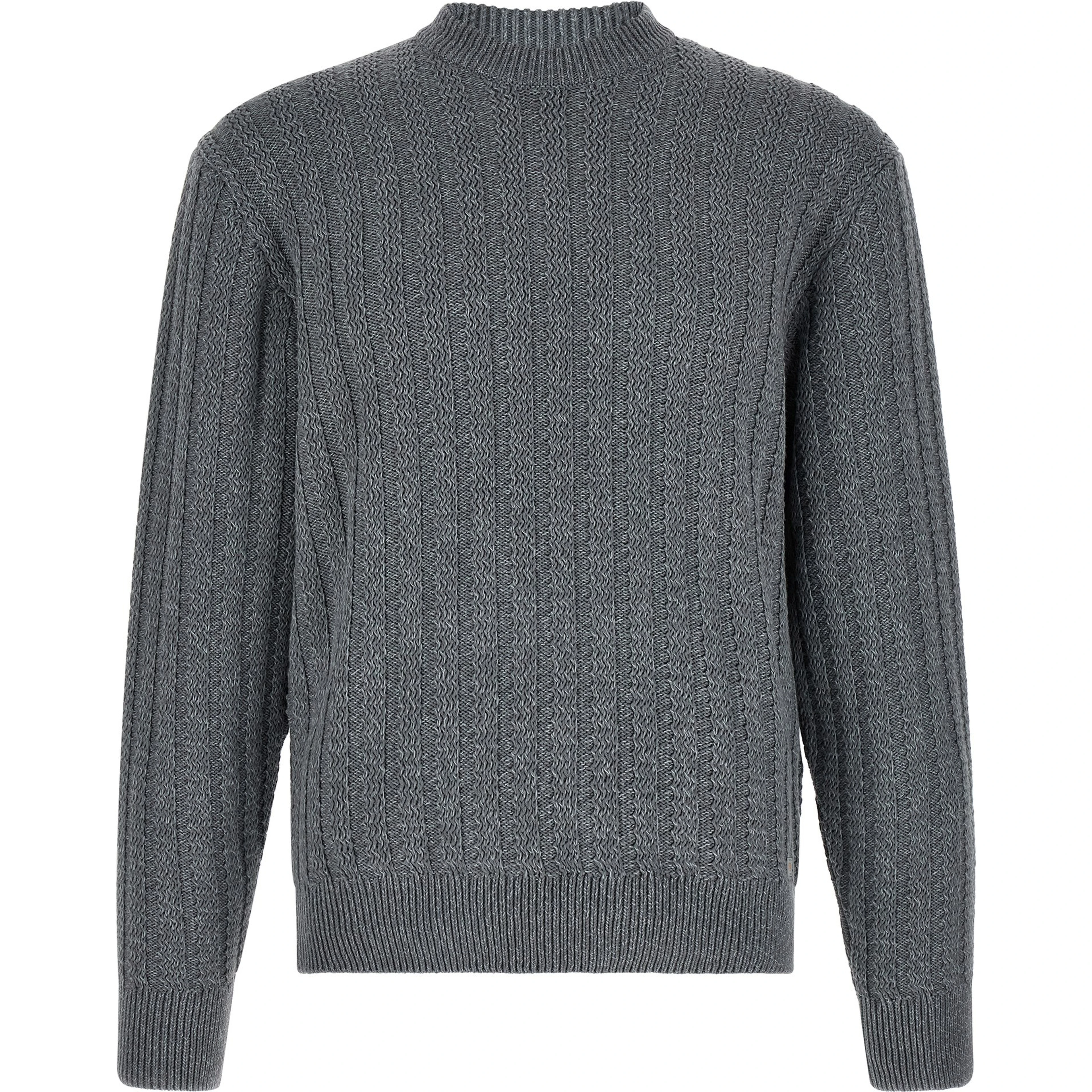 Gray Cotton Cardigan