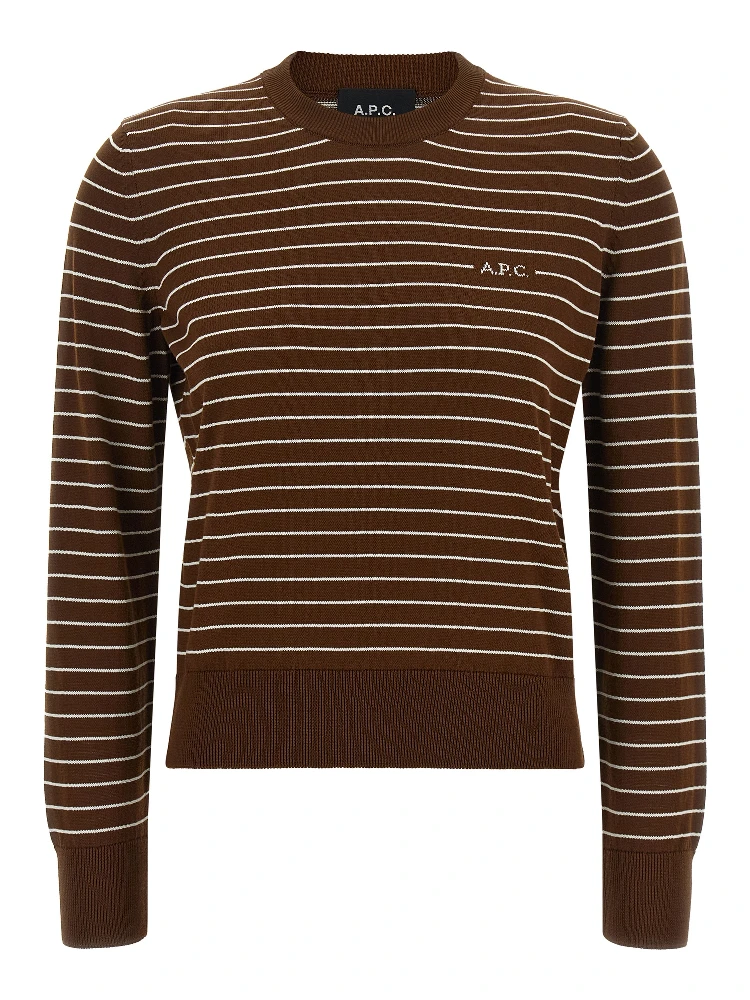 Brown Cotton Cardigan