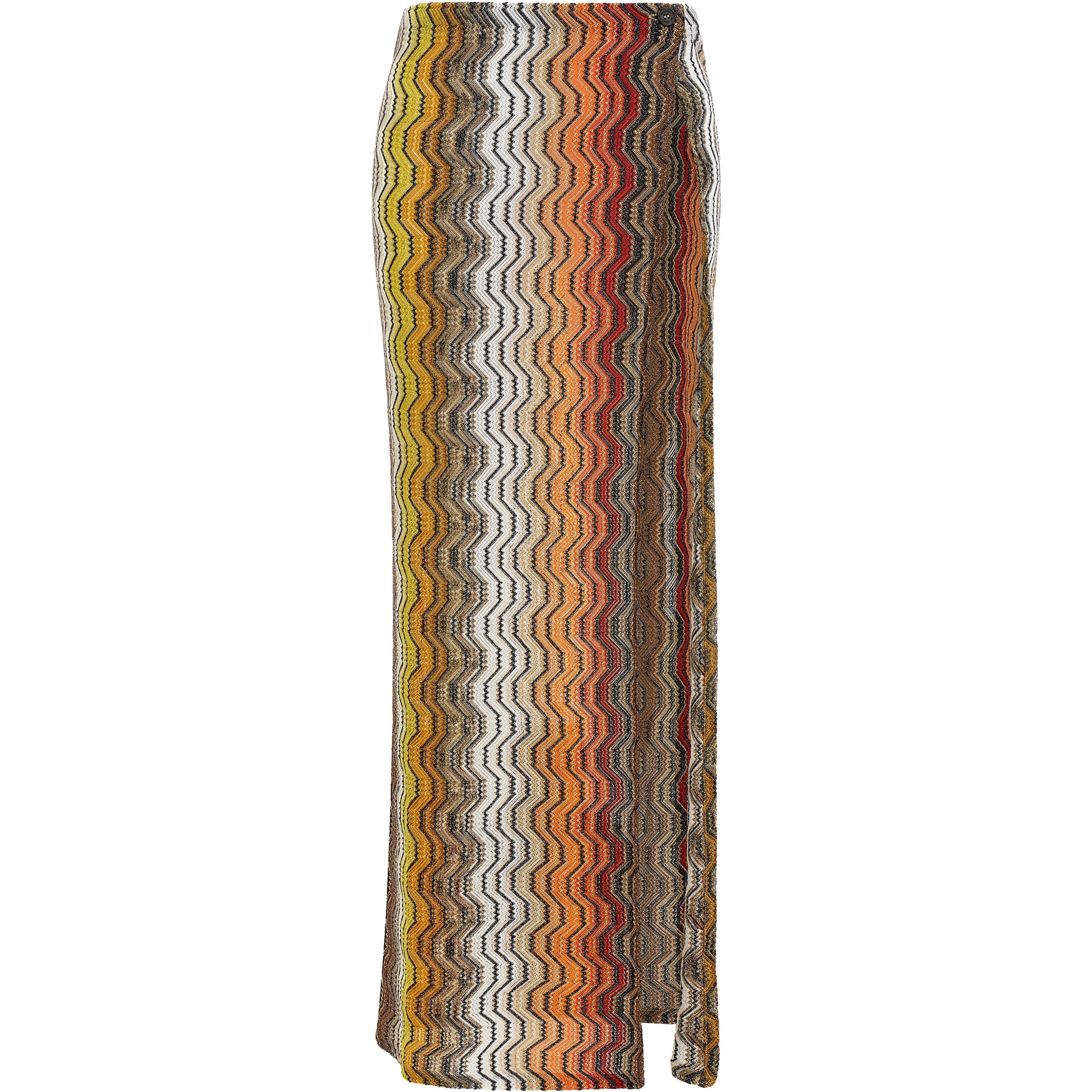 Multicolor Viscose Mini Skirt
