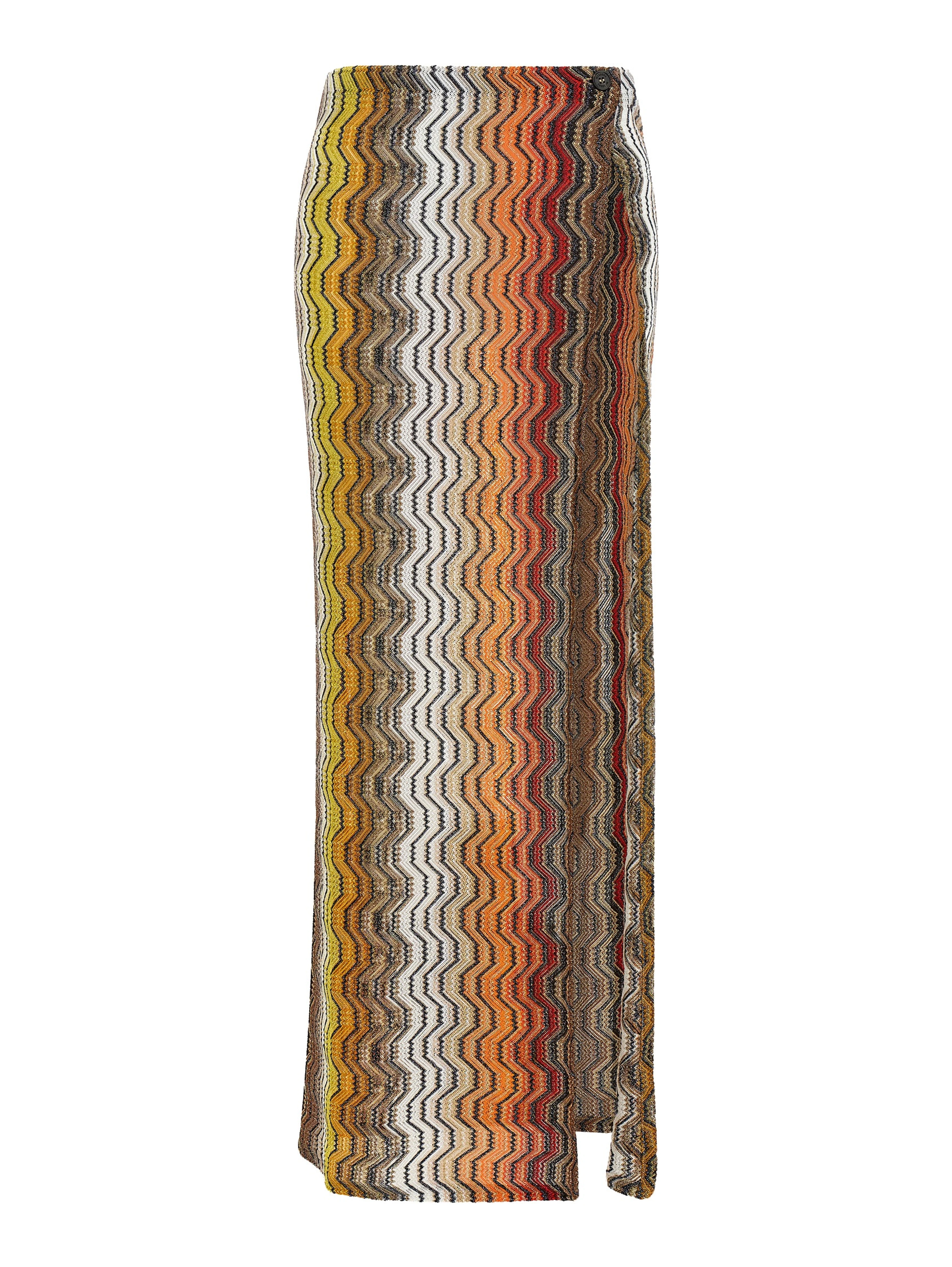 Multicolor Viscose Mini Skirt