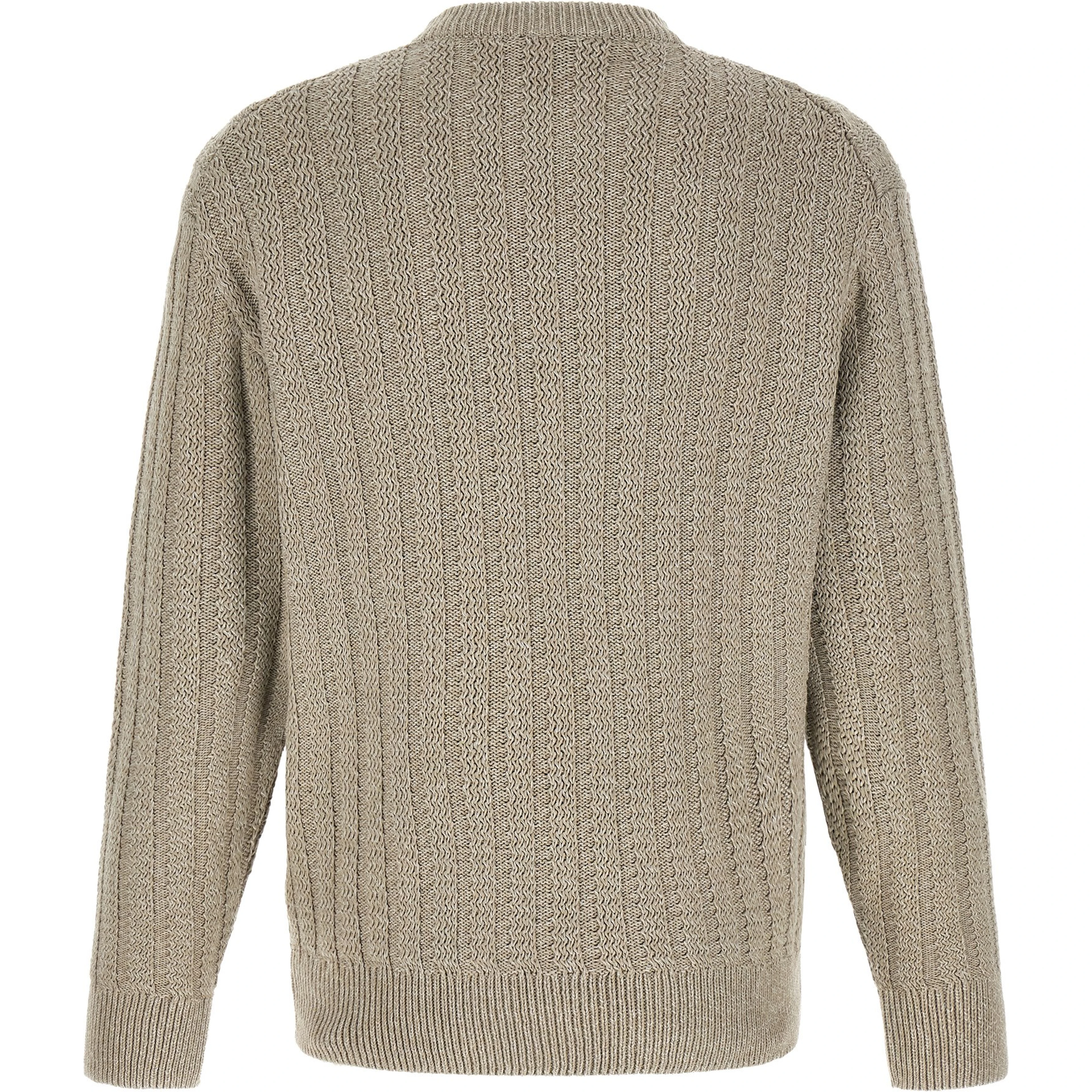 Beige Cotton Cardigan