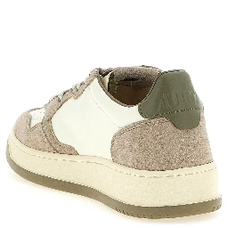 Multicolor Cowhide Athletic Sneakers