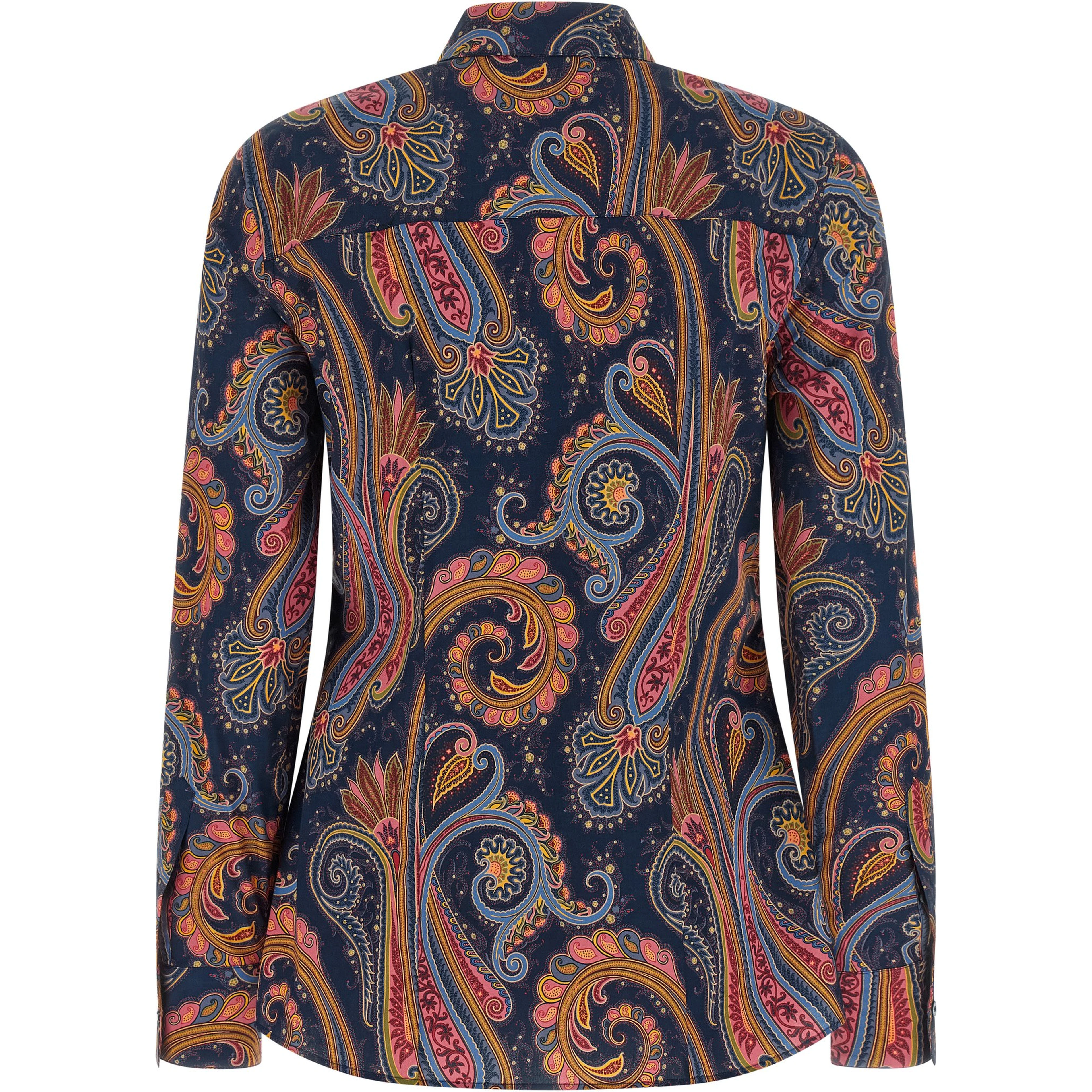 Blue Cotton Blouse