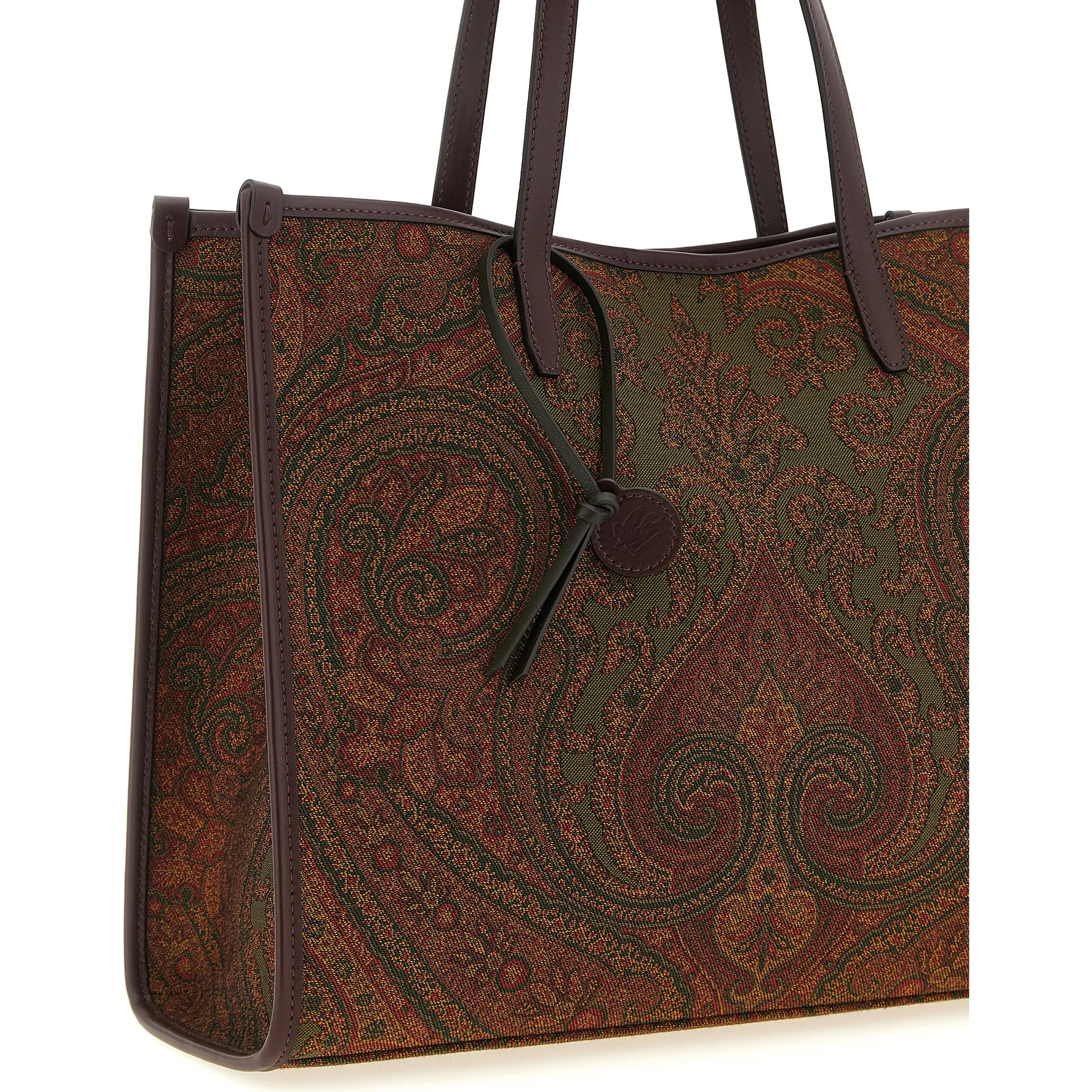 Multicolor Polyester Tote Bag