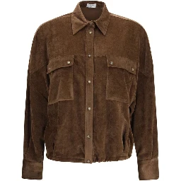 Brown Viscose Shirt