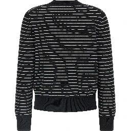 Bicolor Cotton Cardigan