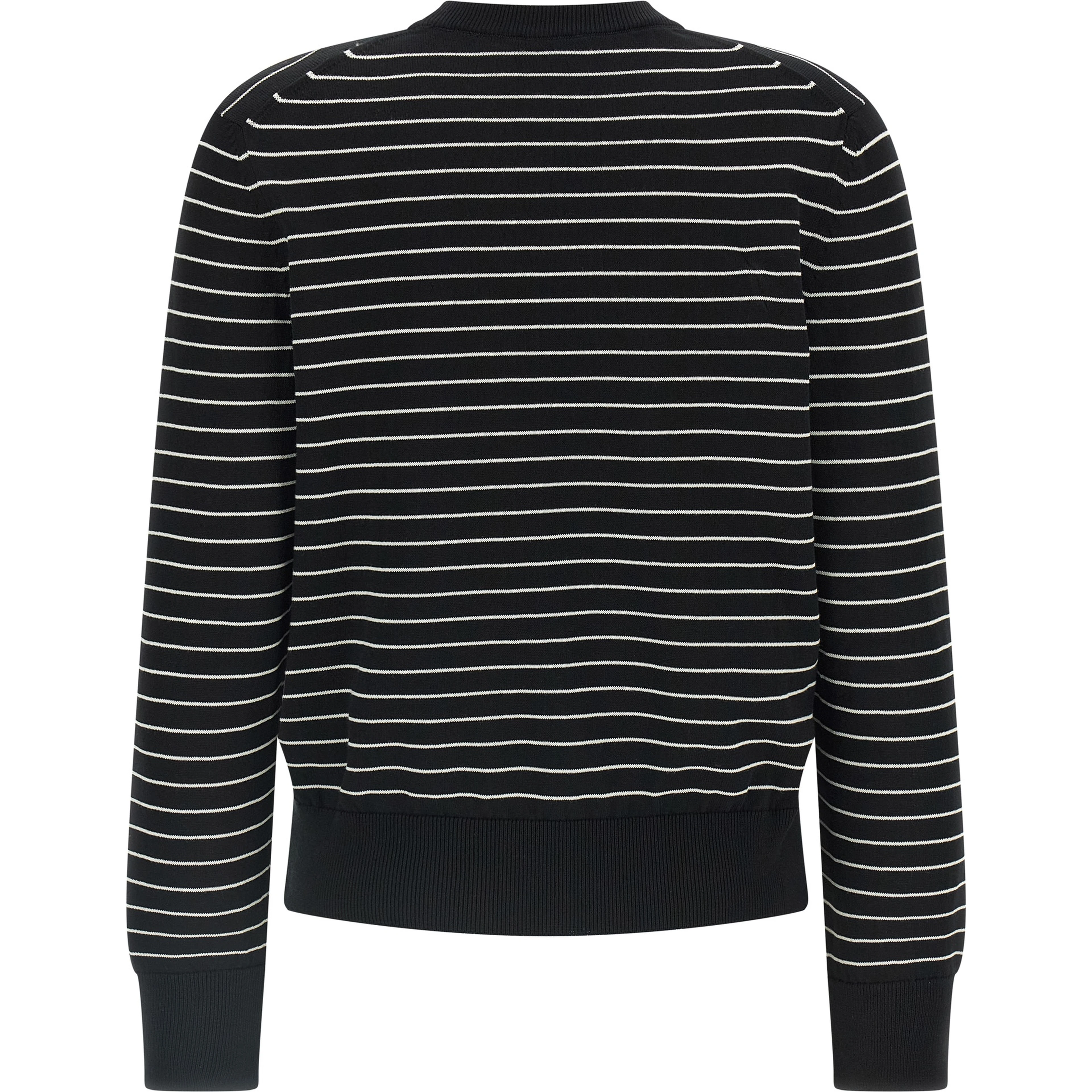 Bicolor Cotton Cardigan