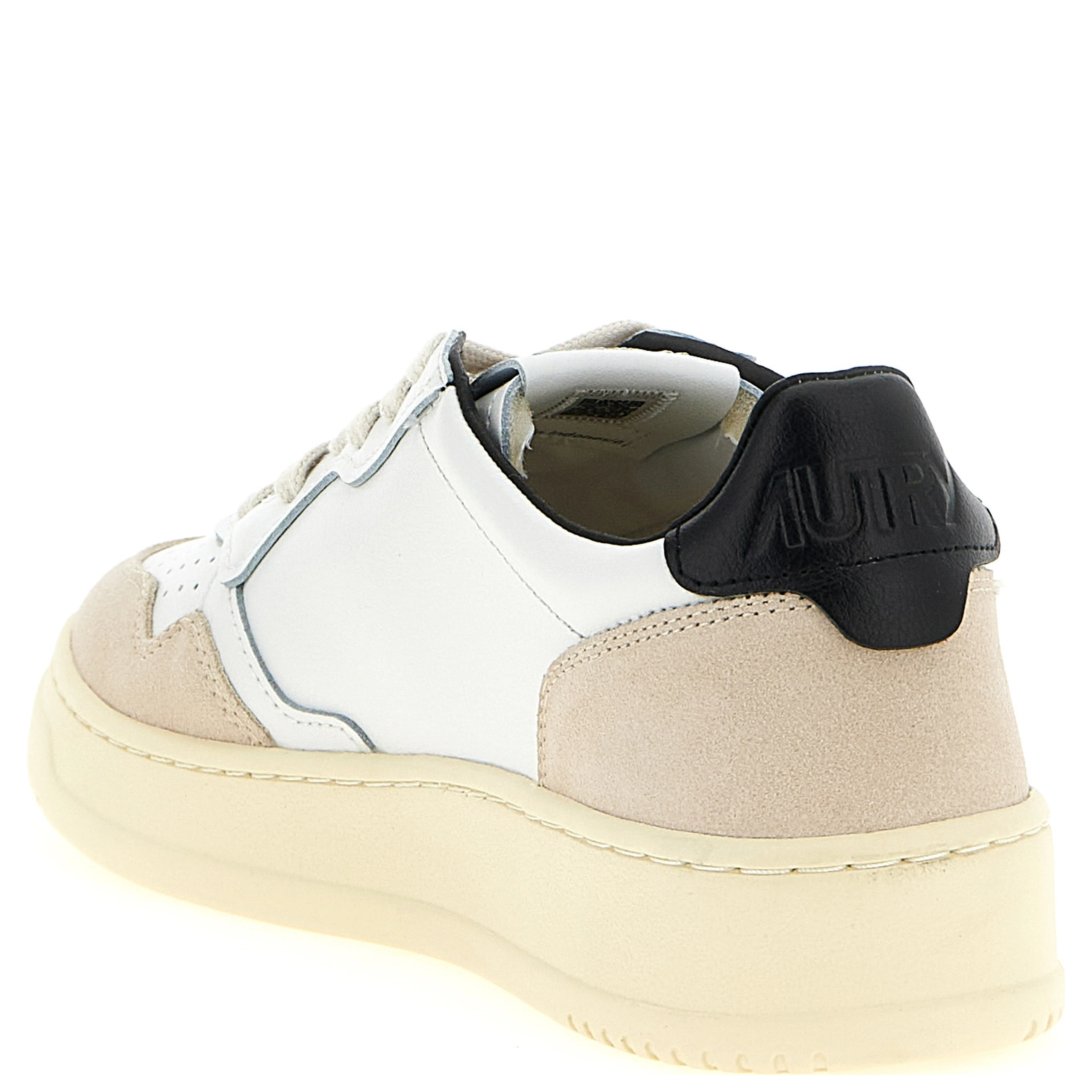 Multicolor Cowhide Athletic Sneakers