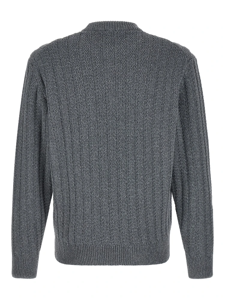 Gray Cotton Cardigan alternative