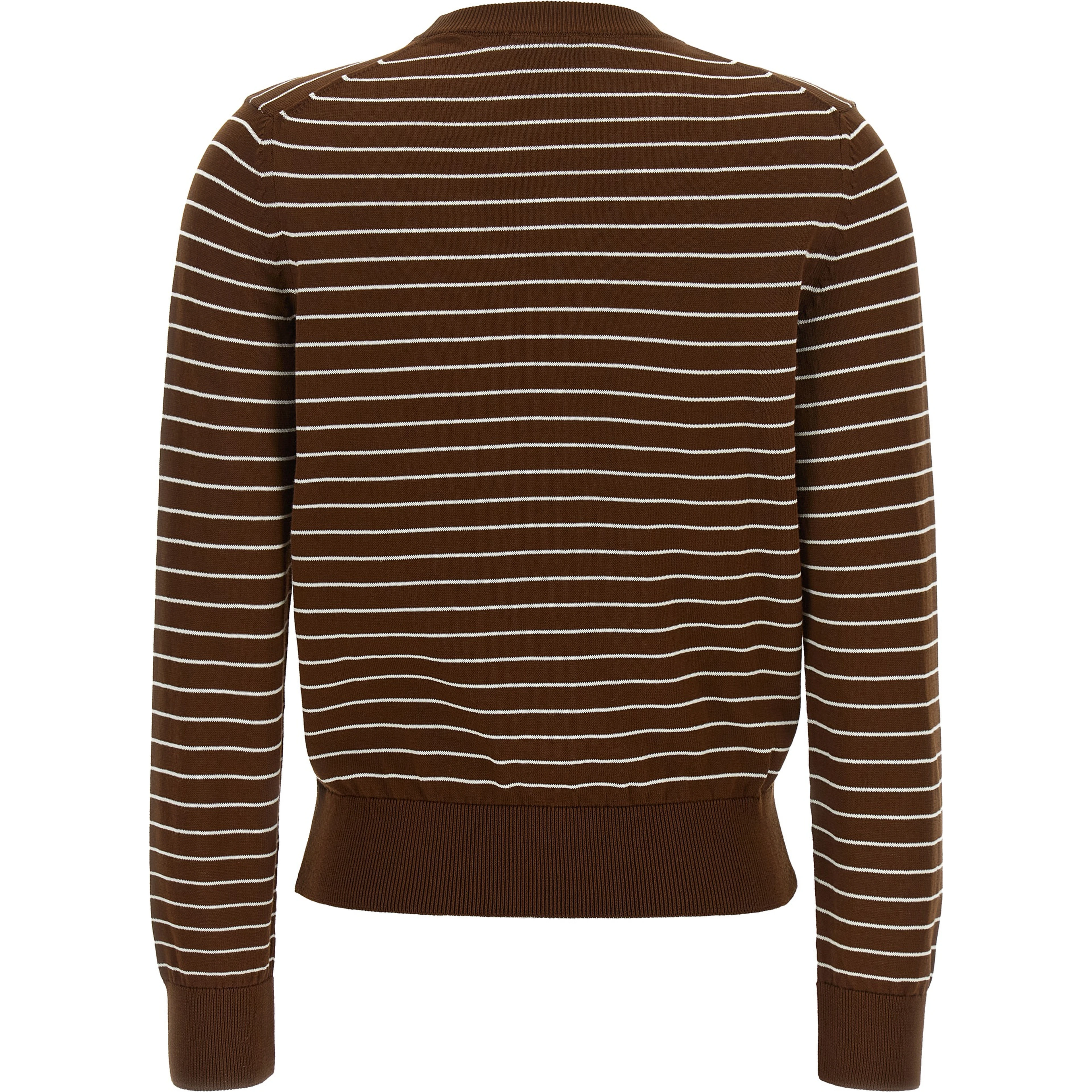 Brown Cotton Cardigan