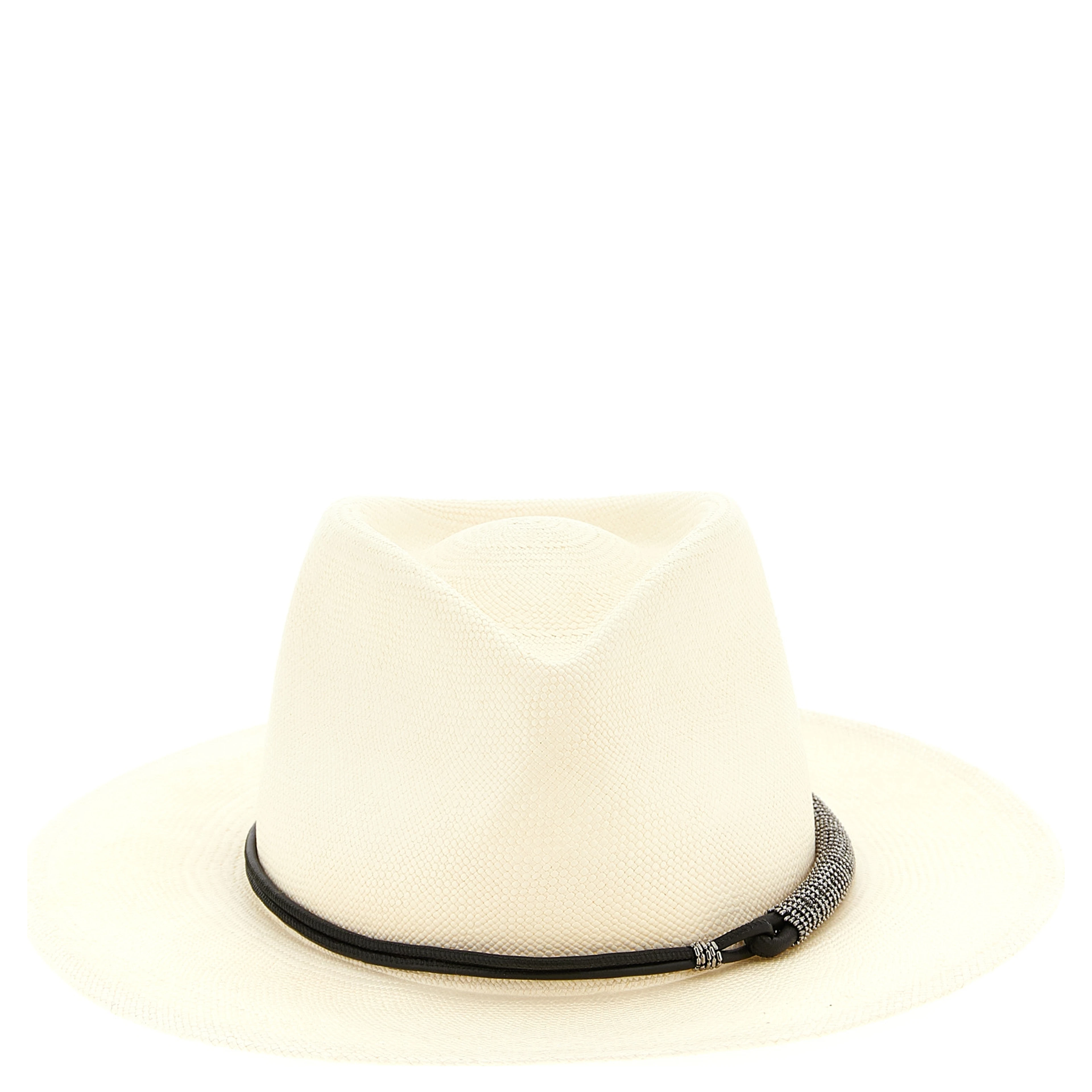 Beige Polyamide Fedora
