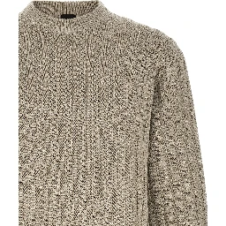 Beige Cotton Cardigan