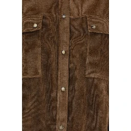 Brown Viscose Shirt