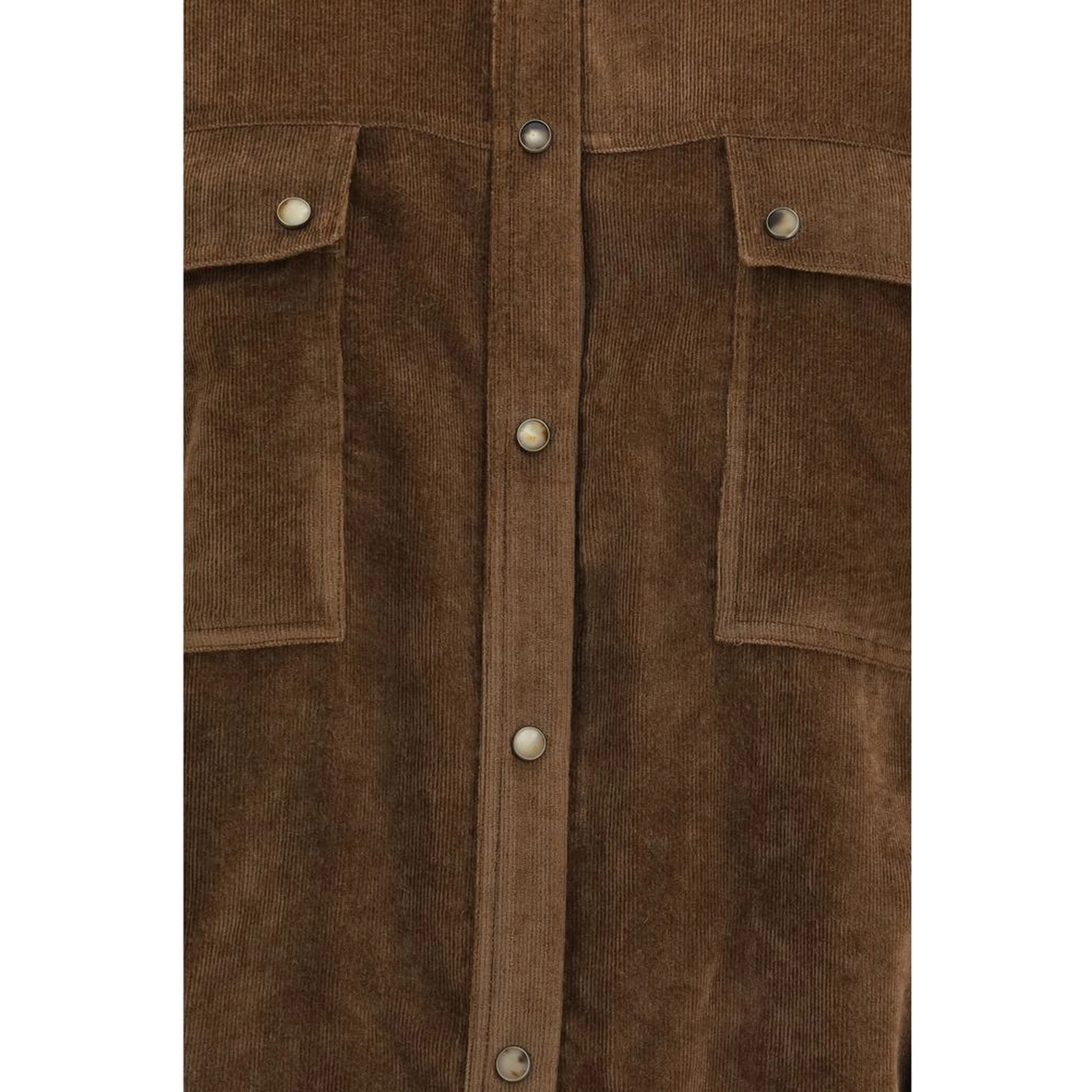 Brown Viscose Shirt