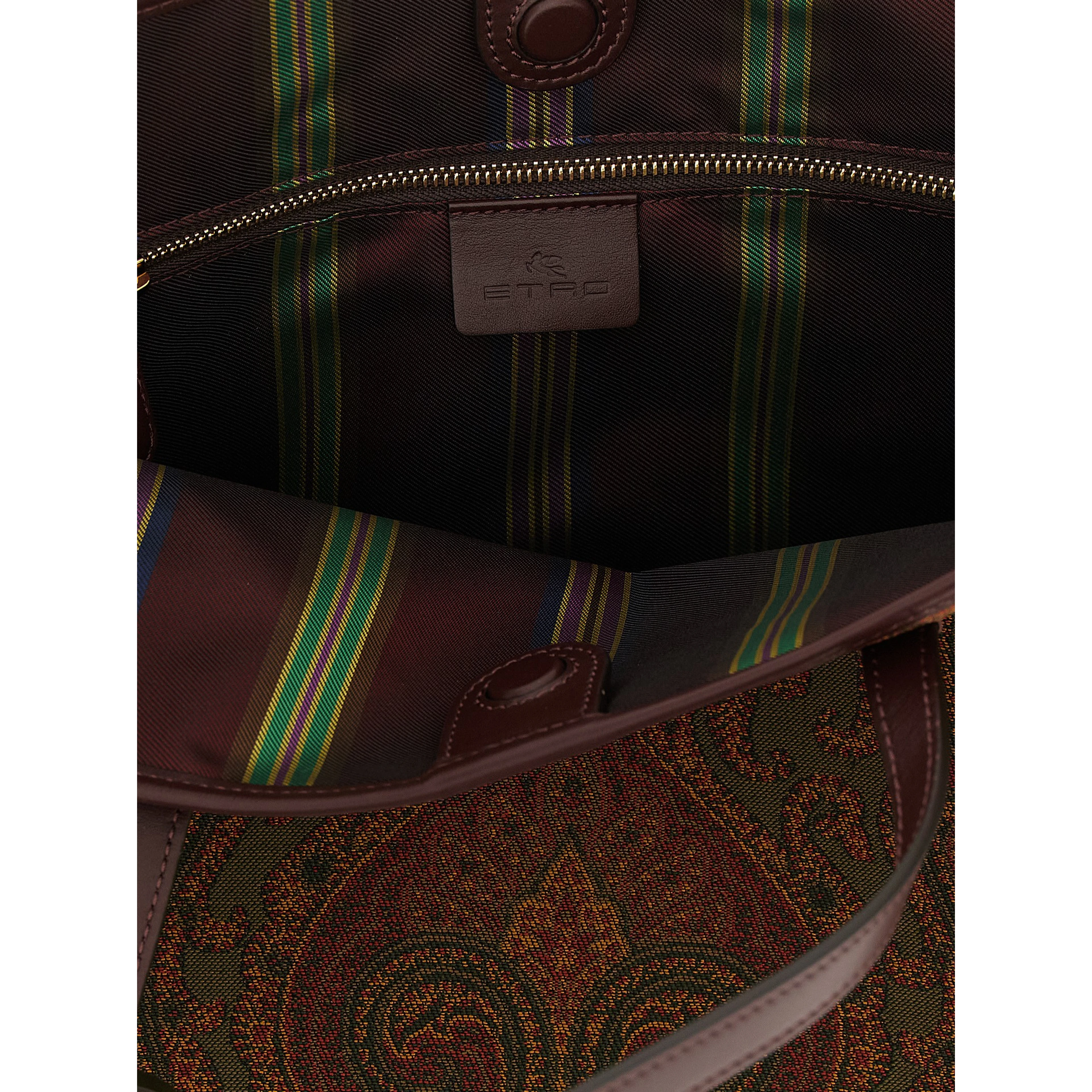 Multicolor Polyester Tote Bag