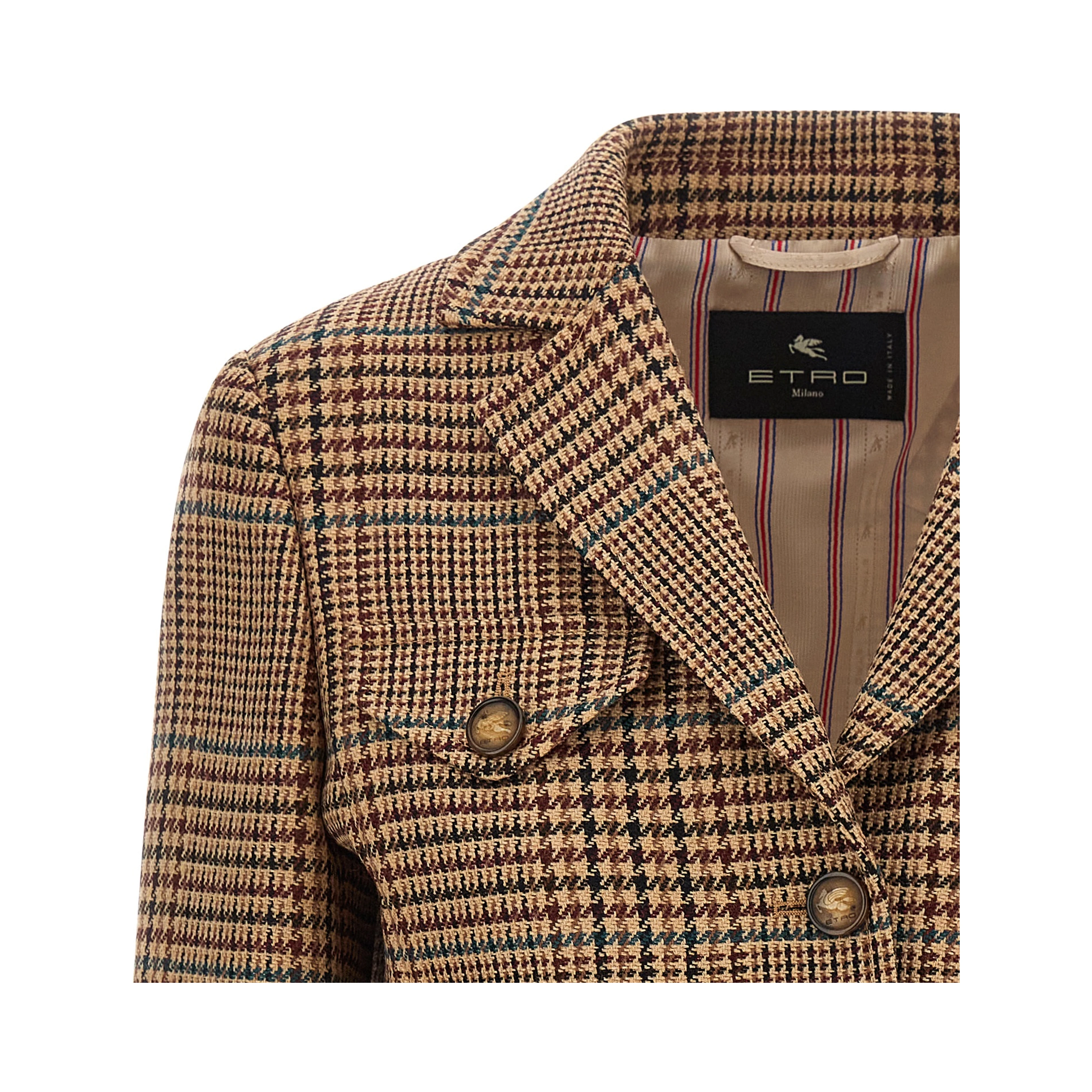 Brown Wool Blazer