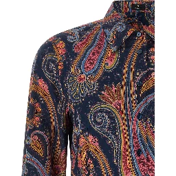 Blue Cotton Blouse