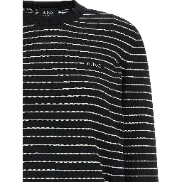 Bicolor Cotton Cardigan